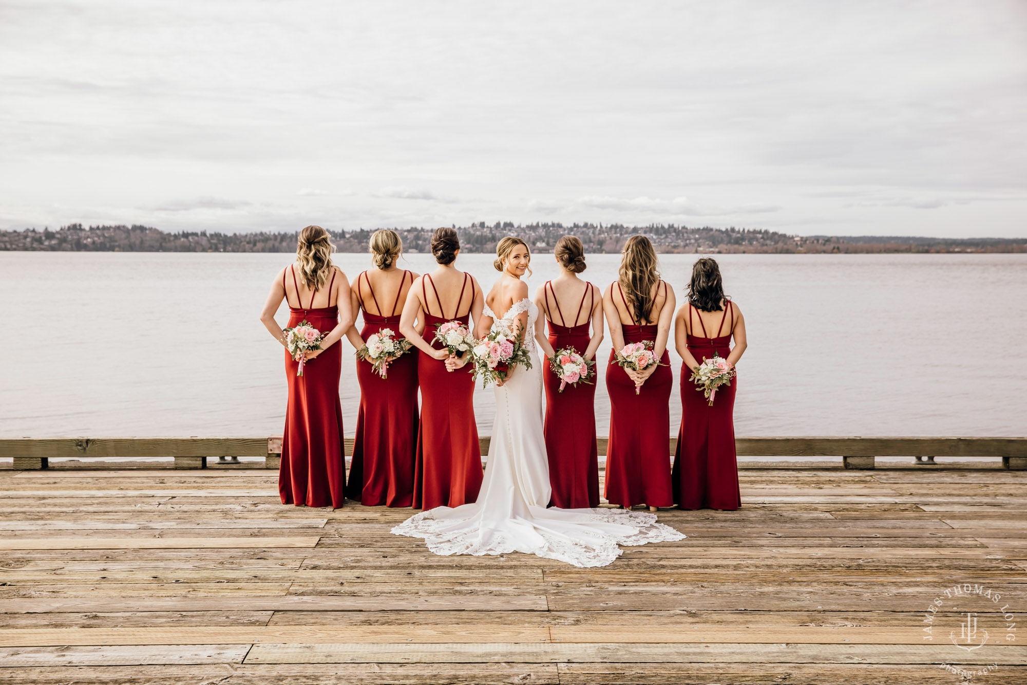 Woodmark Hotel Kirkland wedding by Seattle wedding photographer James Thomas Long Photography