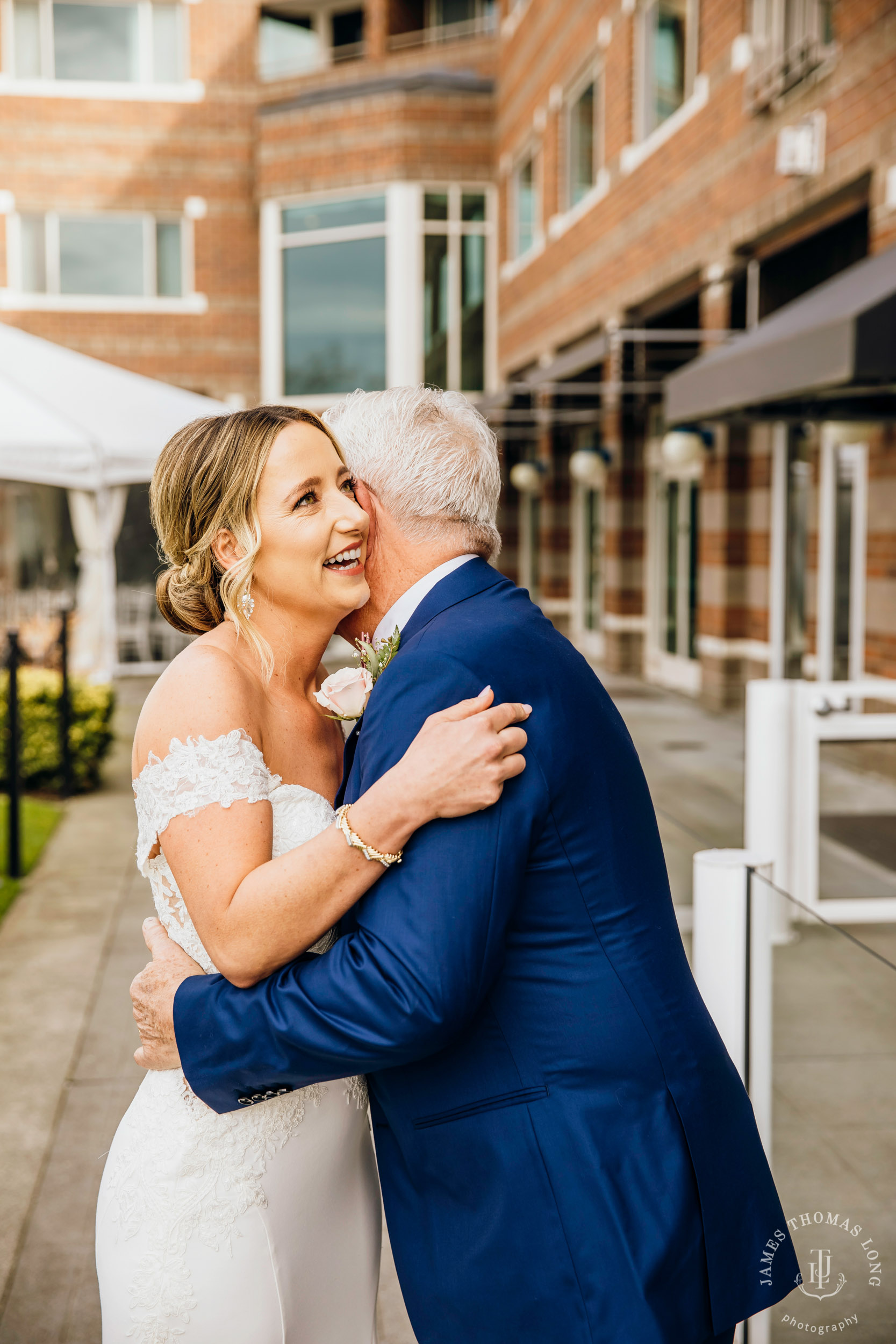 Woodmark Hotel Kirkland wedding by Seattle wedding photographer James Thomas Long Photography