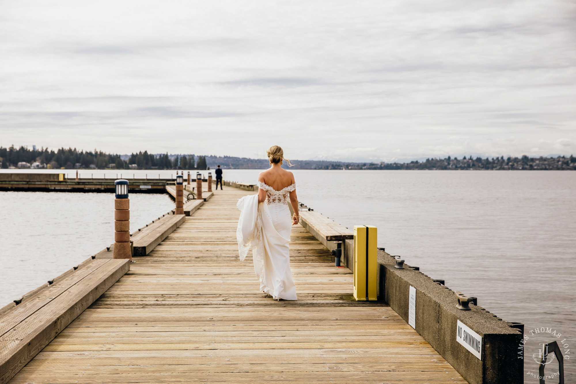 Woodmark Hotel Kirkland wedding by Seattle wedding photographer James Thomas Long Photography