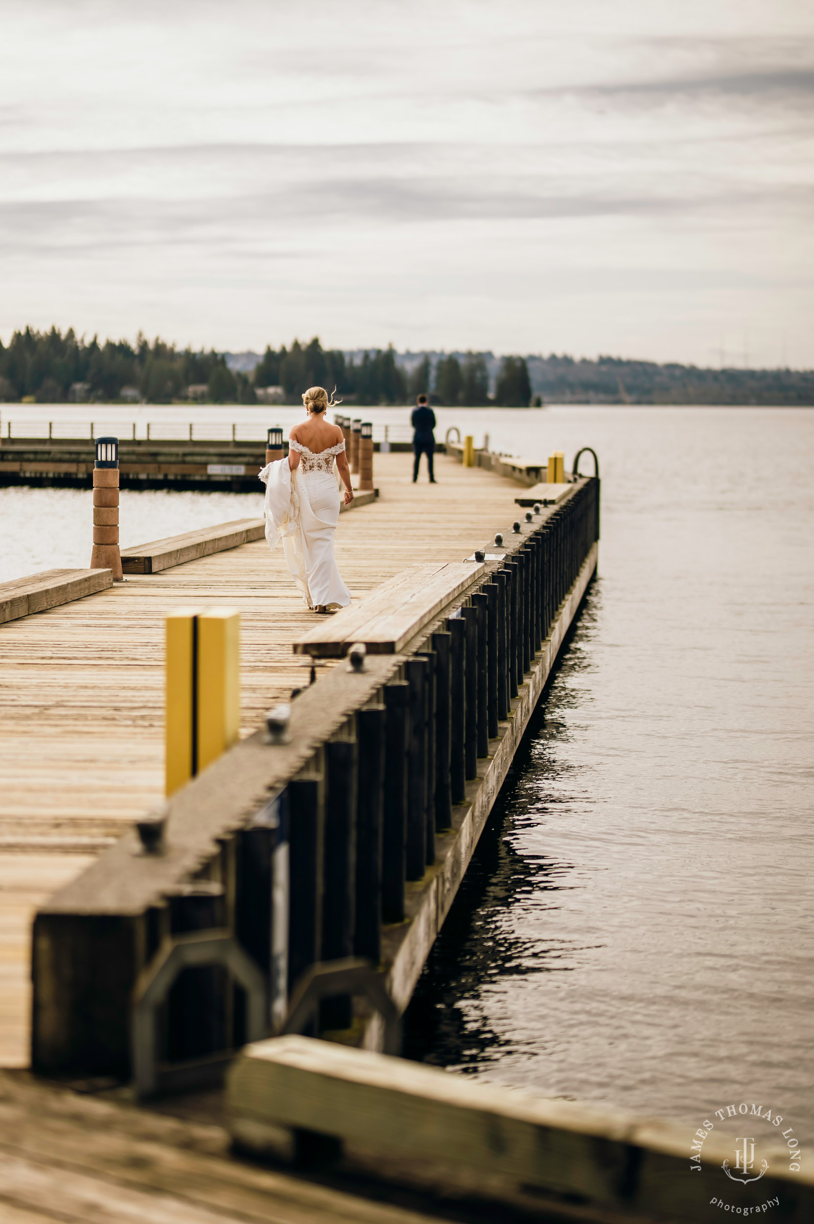 Woodmark Hotel Kirkland wedding by Seattle wedding photographer James Thomas Long Photography