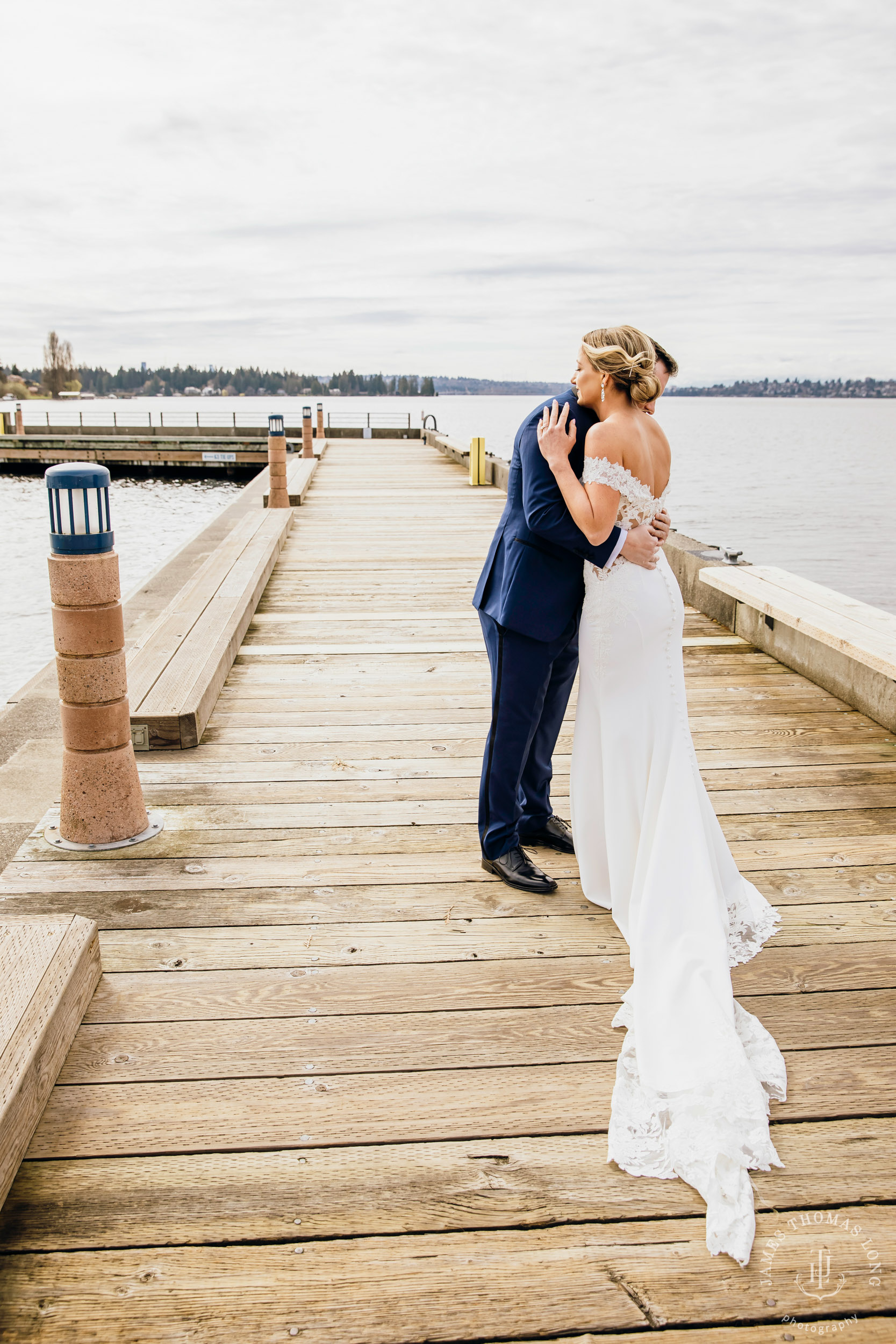 Woodmark Hotel Kirkland wedding by Seattle wedding photographer James Thomas Long Photography