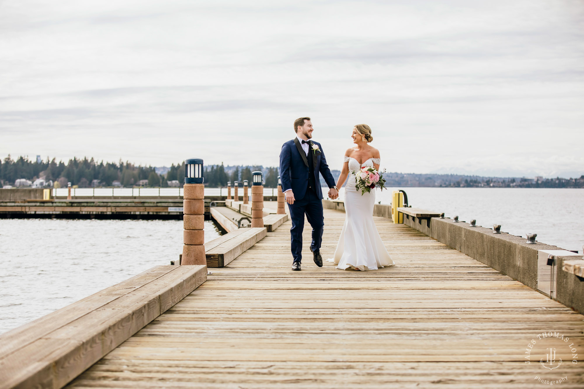 Woodmark Hotel Kirkland wedding by Seattle wedding photographer James Thomas Long Photography