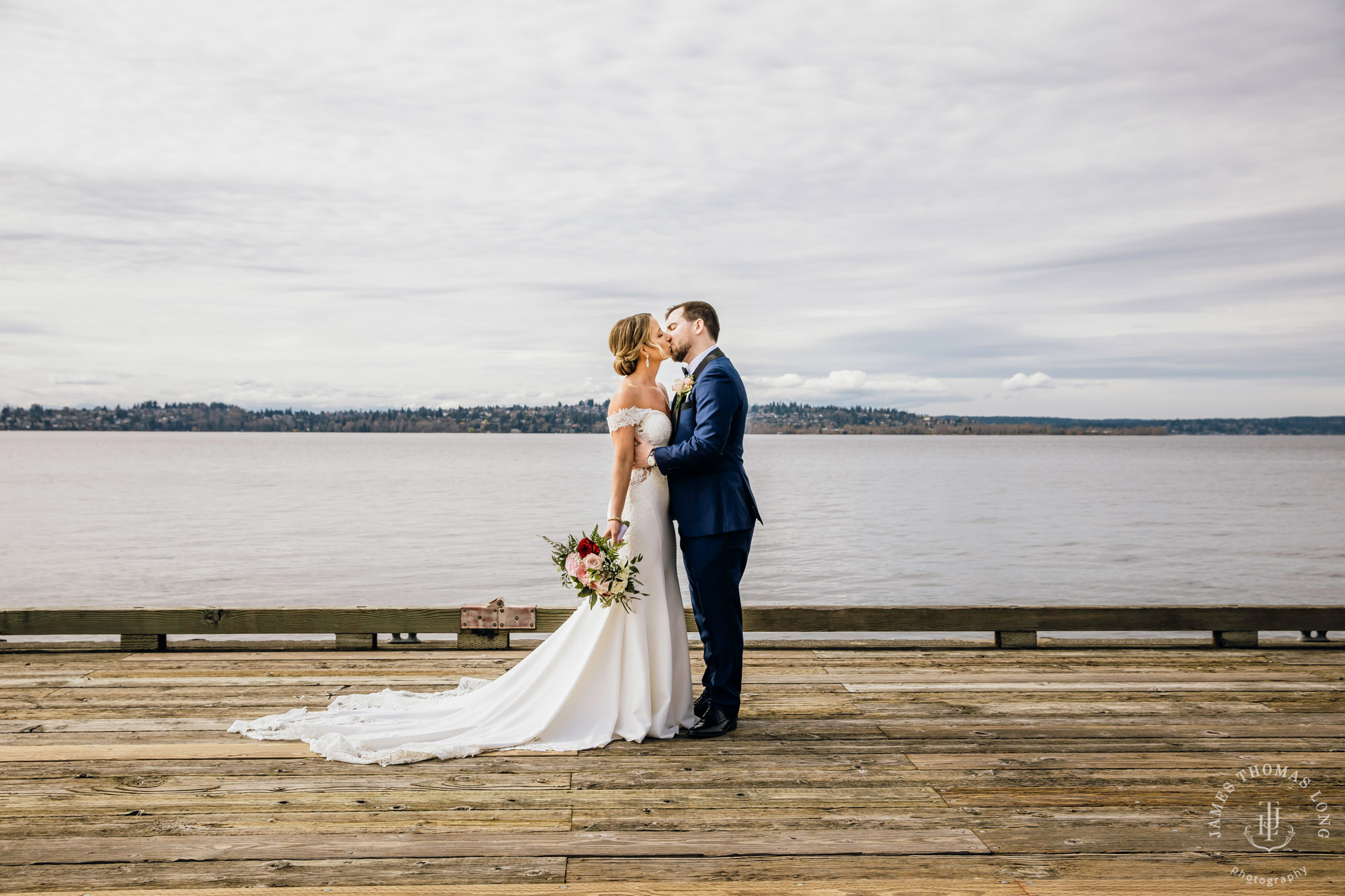 Woodmark Hotel Kirkland wedding by Seattle wedding photographer James Thomas Long Photography