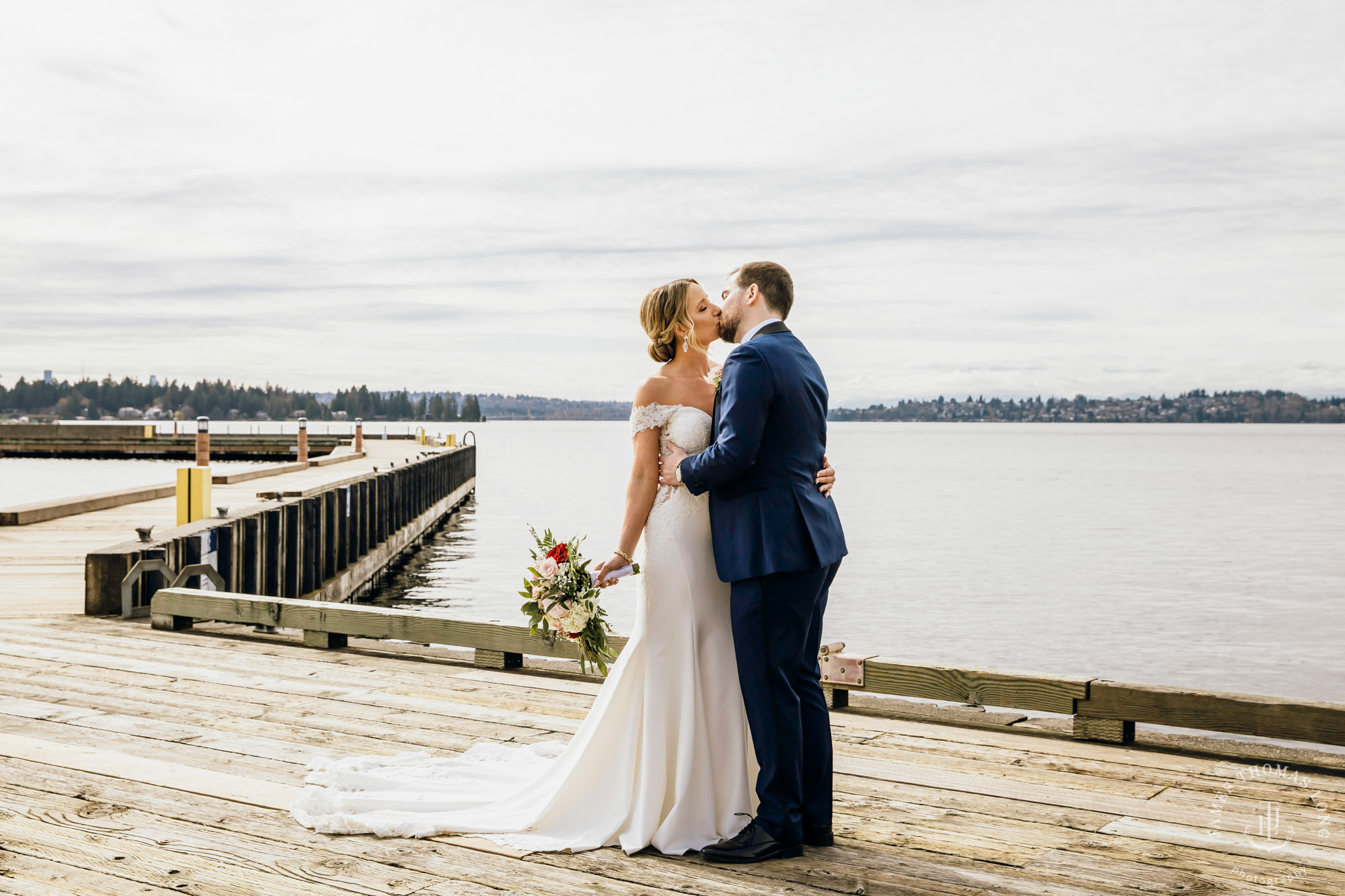 Woodmark Hotel Kirkland wedding by Seattle wedding photographer James Thomas Long Photography