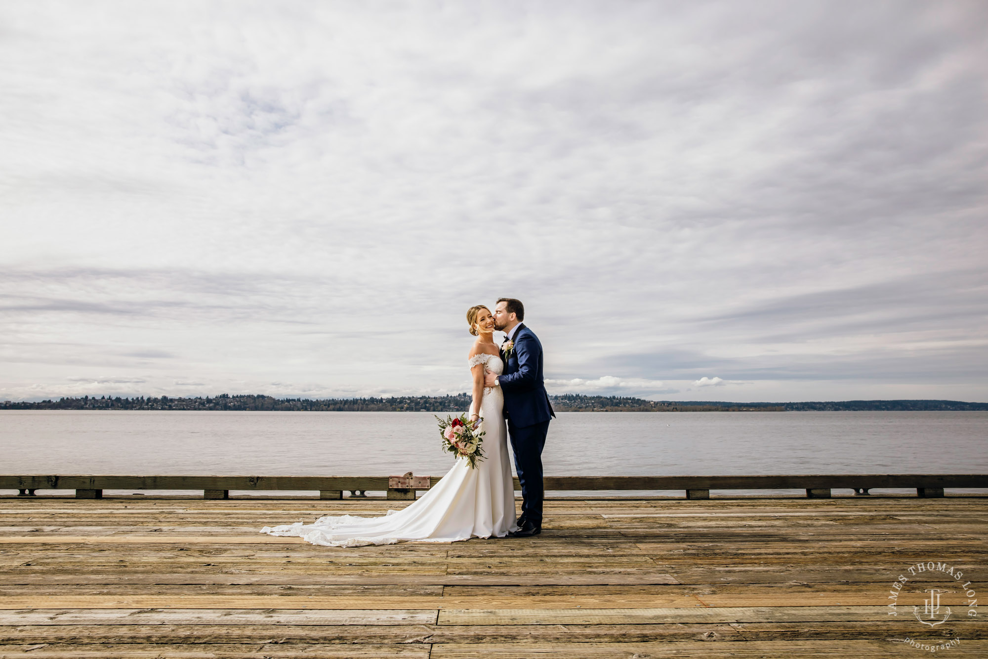 Woodmark Hotel Kirkland wedding by Seattle wedding photographer James Thomas Long Photography