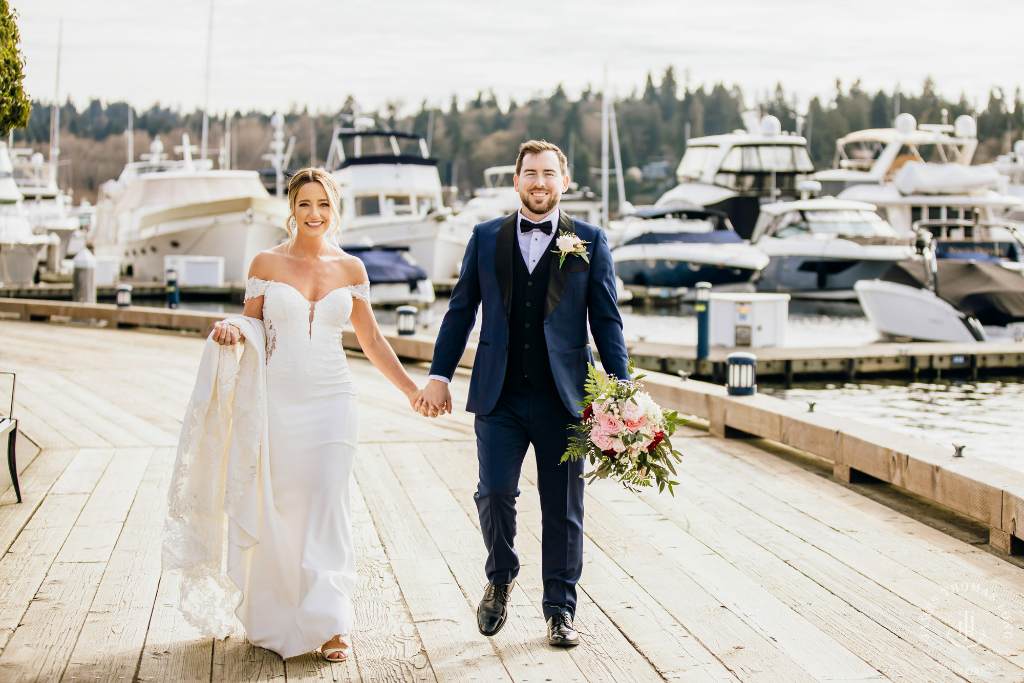 Woodmark Hotel Kirkland wedding by Seattle wedding photographer James Thomas Long Photography