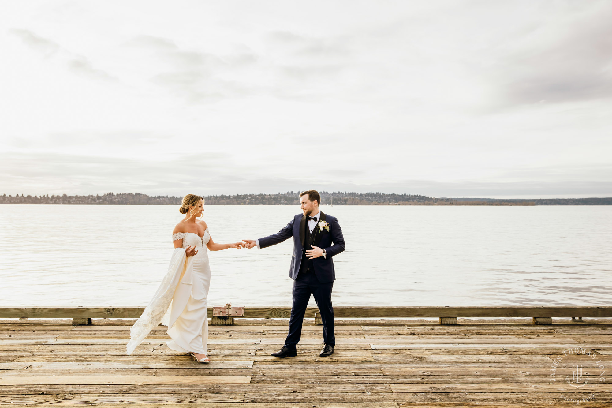 Woodmark Hotel Kirkland wedding by Seattle wedding photographer James Thomas Long Photography