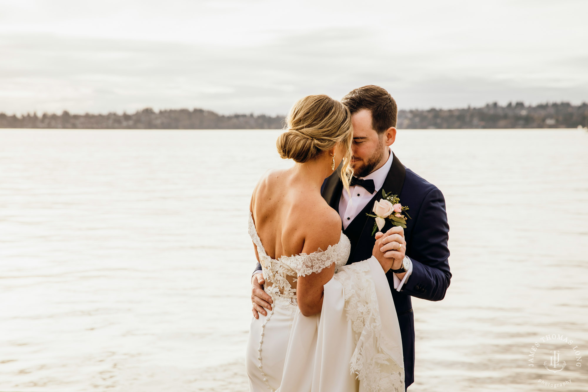 Woodmark Hotel Kirkland wedding by Seattle wedding photographer James Thomas Long Photography