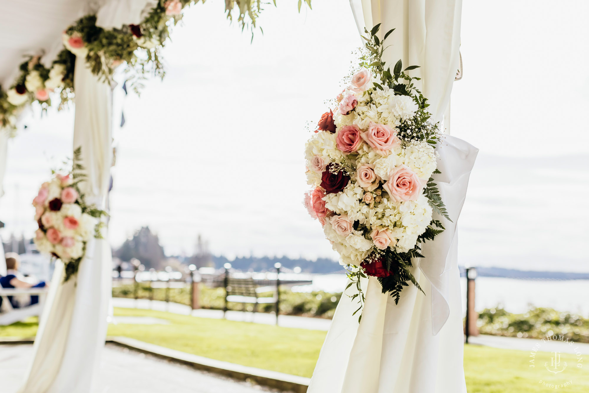 Woodmark Hotel Kirkland wedding by Seattle wedding photographer James Thomas Long Photography