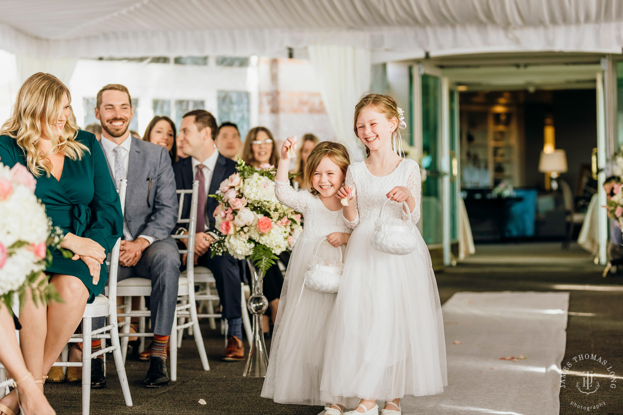 Woodmark Hotel Kirkland wedding by Seattle wedding photographer James Thomas Long Photography