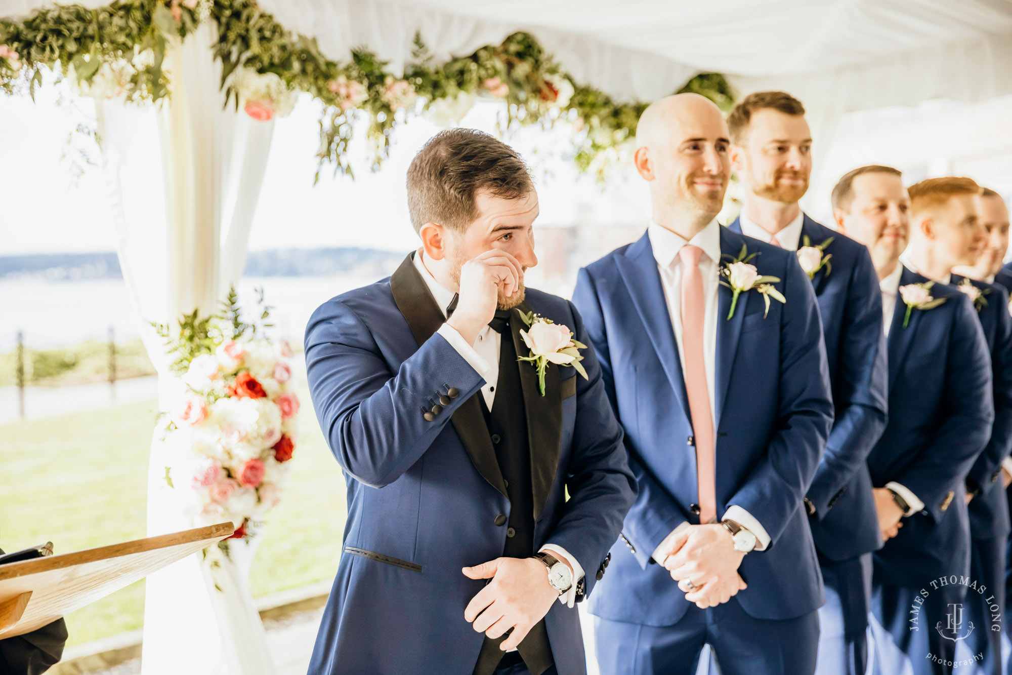 Woodmark Hotel Kirkland wedding by Seattle wedding photographer James Thomas Long Photography