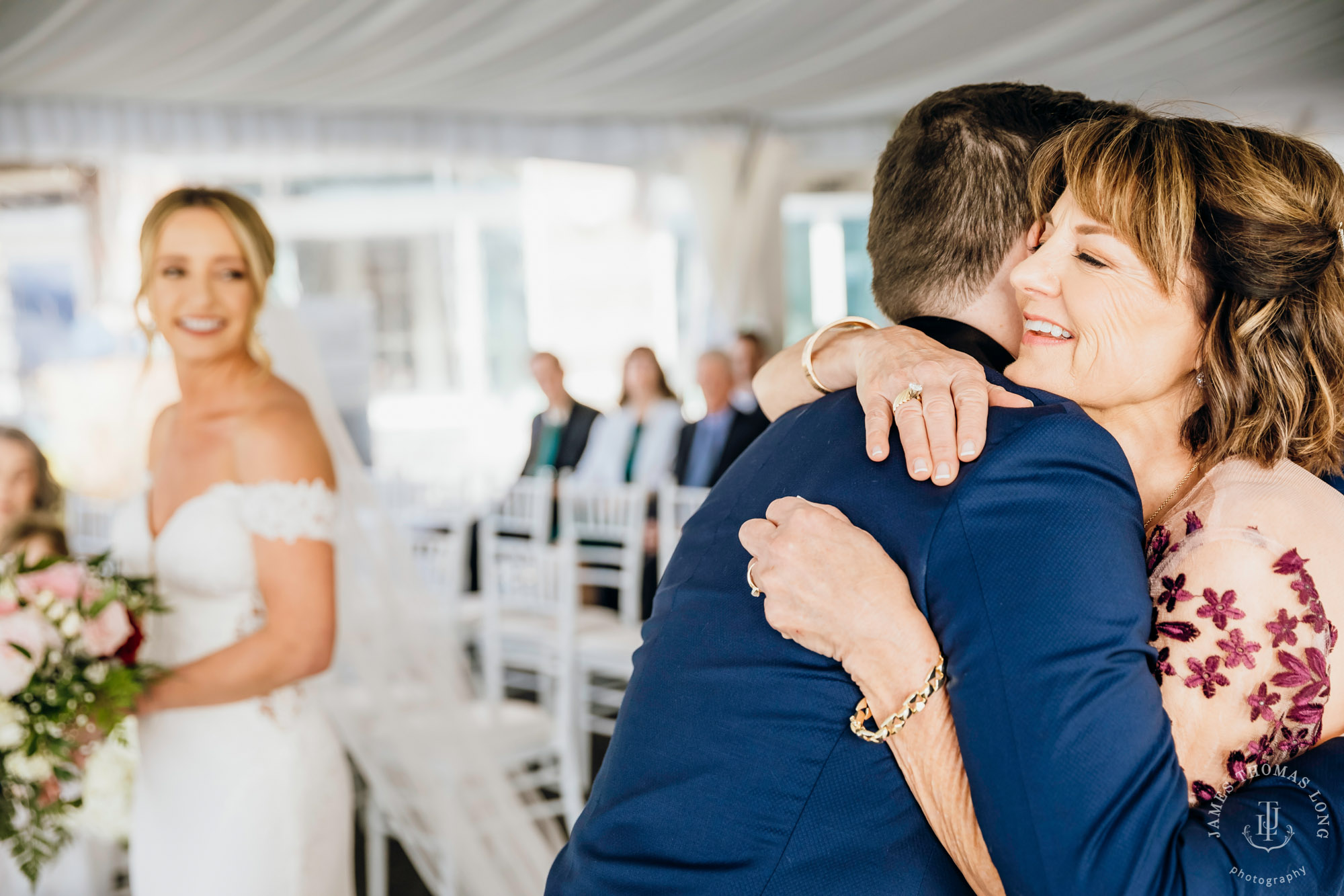 Woodmark Hotel Kirkland wedding by Seattle wedding photographer James Thomas Long Photography