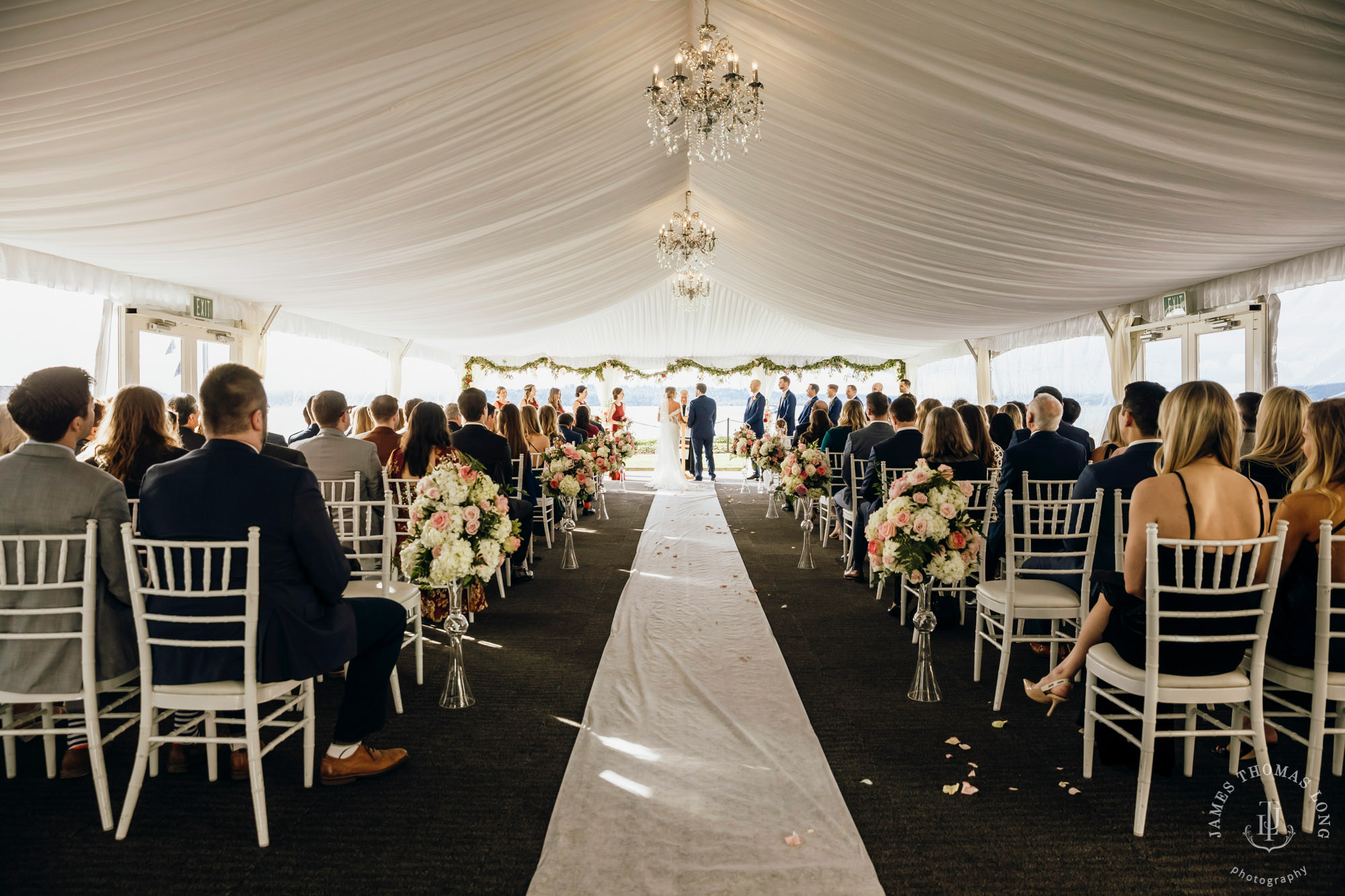 Woodmark Hotel Kirkland wedding by Seattle wedding photographer James Thomas Long Photography