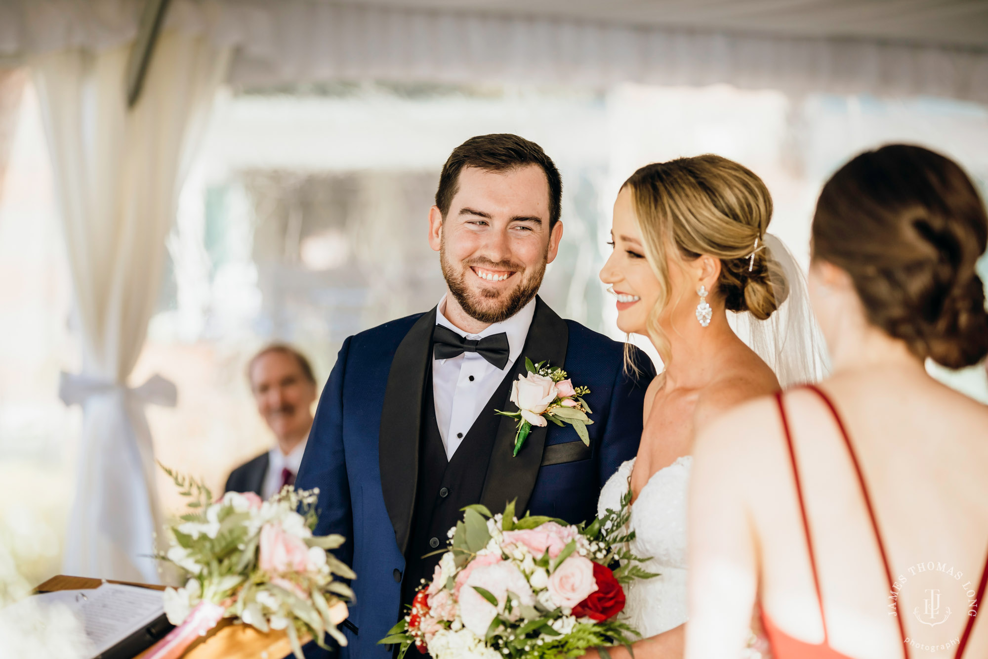 Woodmark Hotel Kirkland wedding by Seattle wedding photographer James Thomas Long Photography