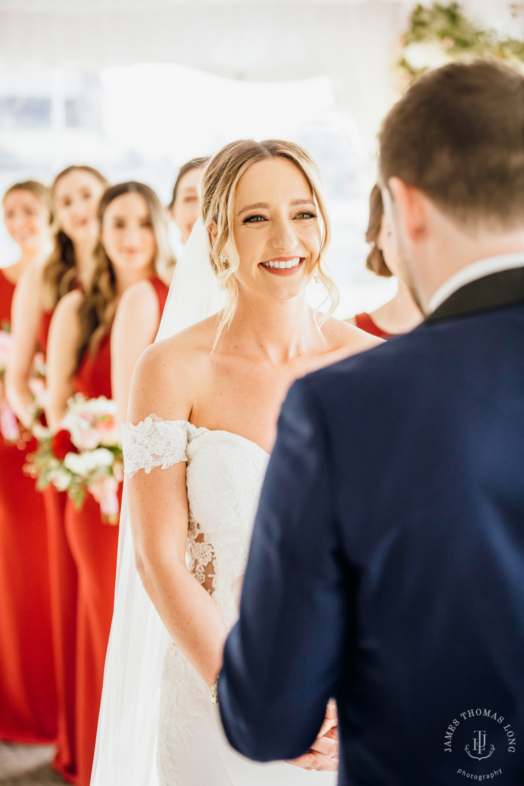 Woodmark Hotel Kirkland wedding by Seattle wedding photographer James Thomas Long Photography