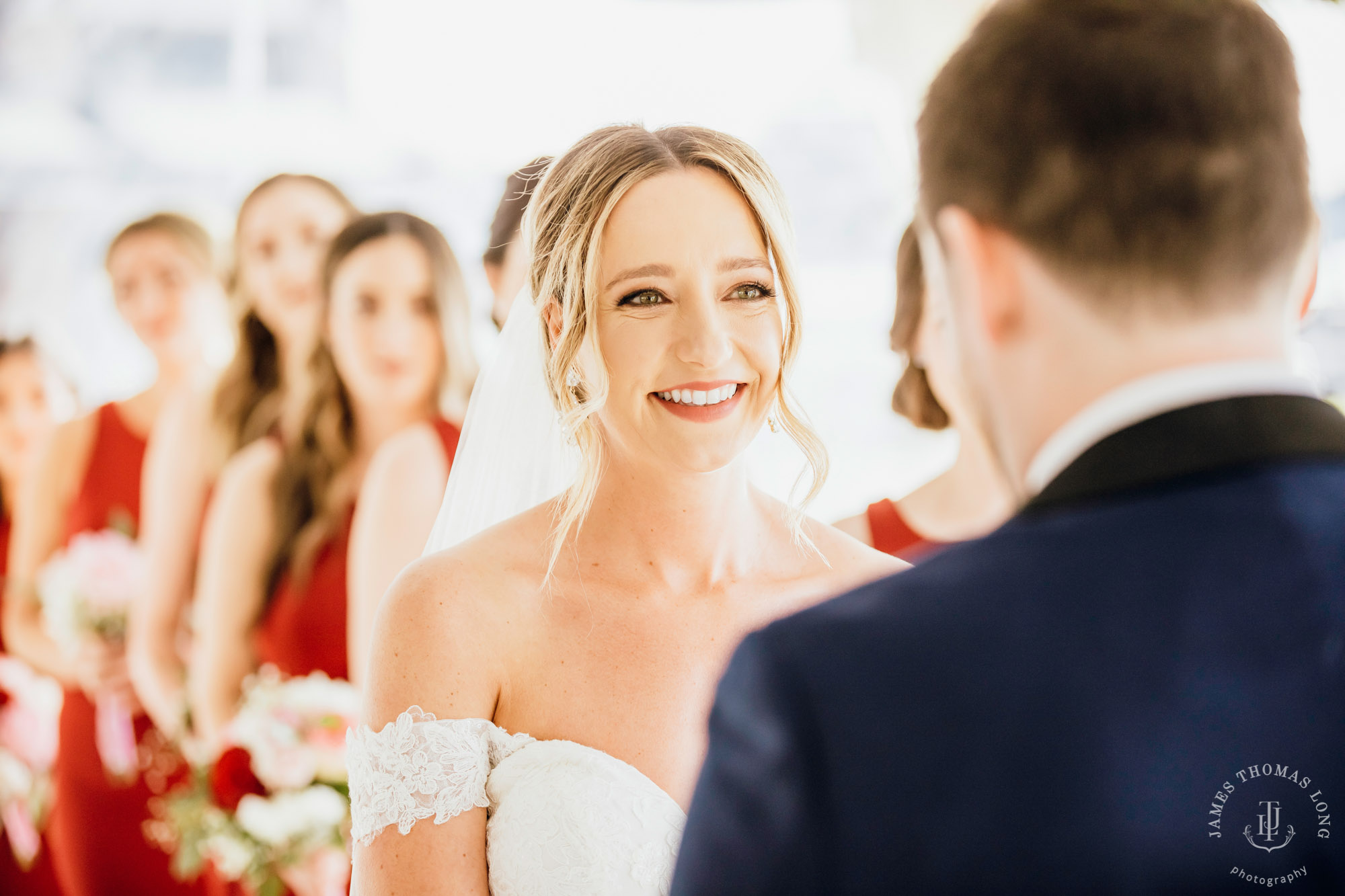 Woodmark Hotel Kirkland wedding by Seattle wedding photographer James Thomas Long Photography