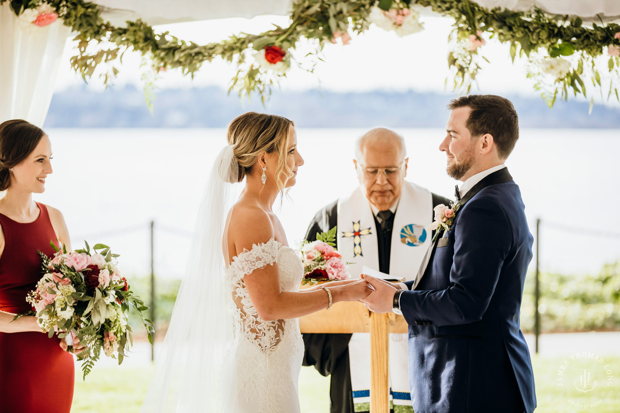 Woodmark Hotel Kirkland wedding by Seattle wedding photographer James Thomas Long Photography