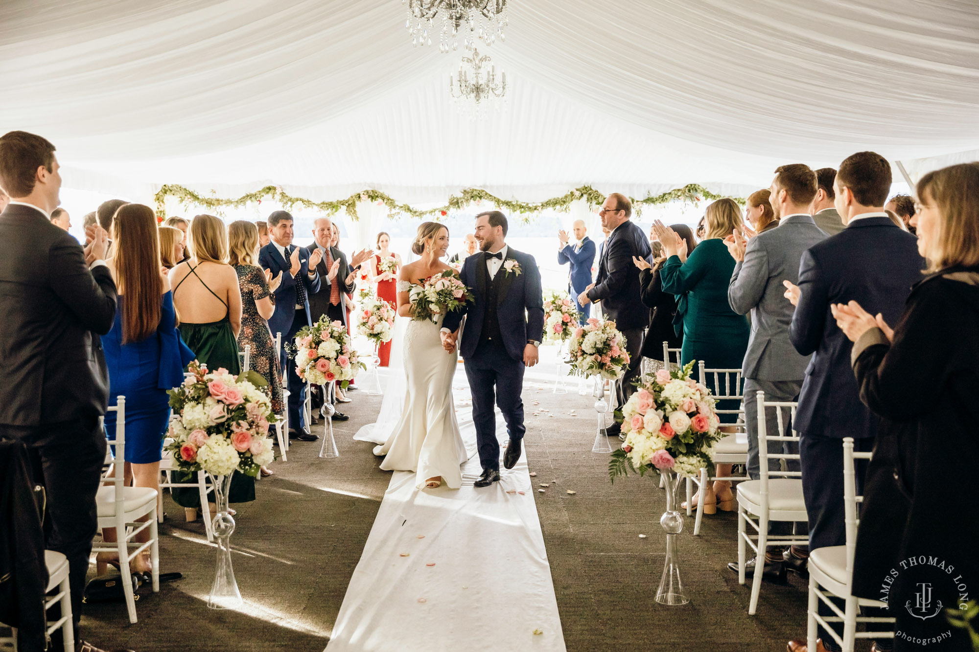 Woodmark Hotel Kirkland wedding by Seattle wedding photographer James Thomas Long Photography