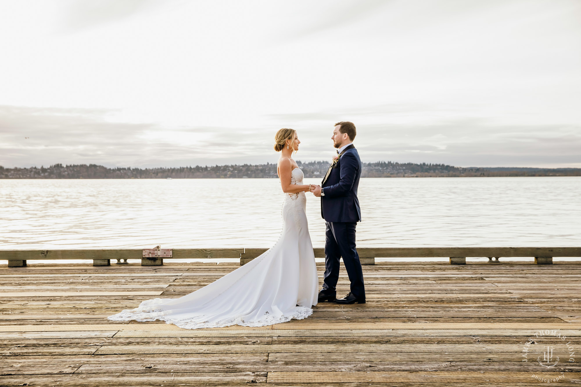 Woodmark Hotel Kirkland wedding by Seattle wedding photographer James Thomas Long Photography