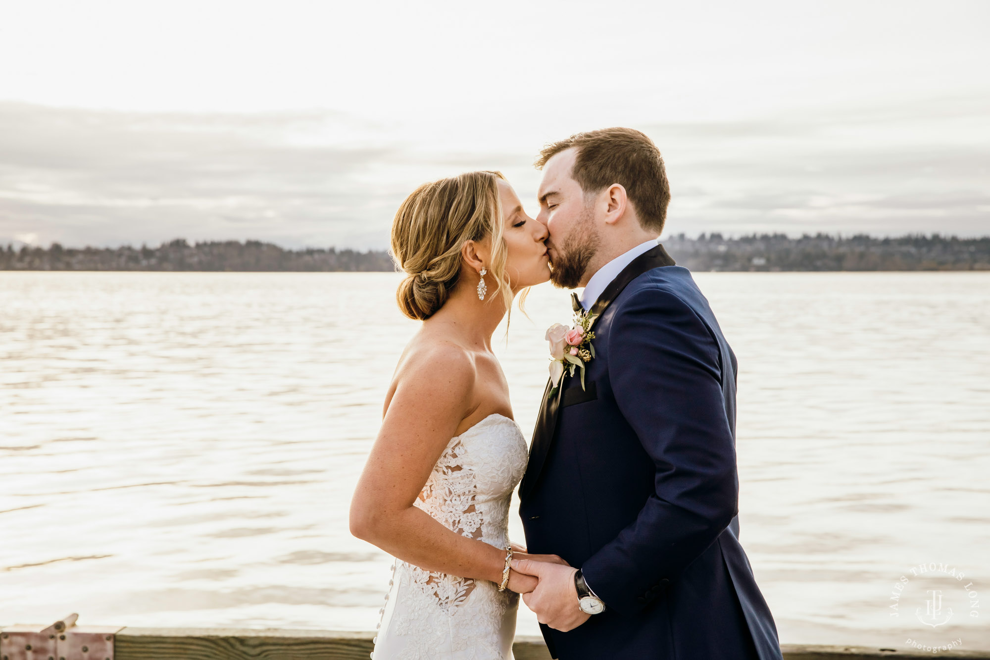 Woodmark Hotel Kirkland wedding by Seattle wedding photographer James Thomas Long Photography