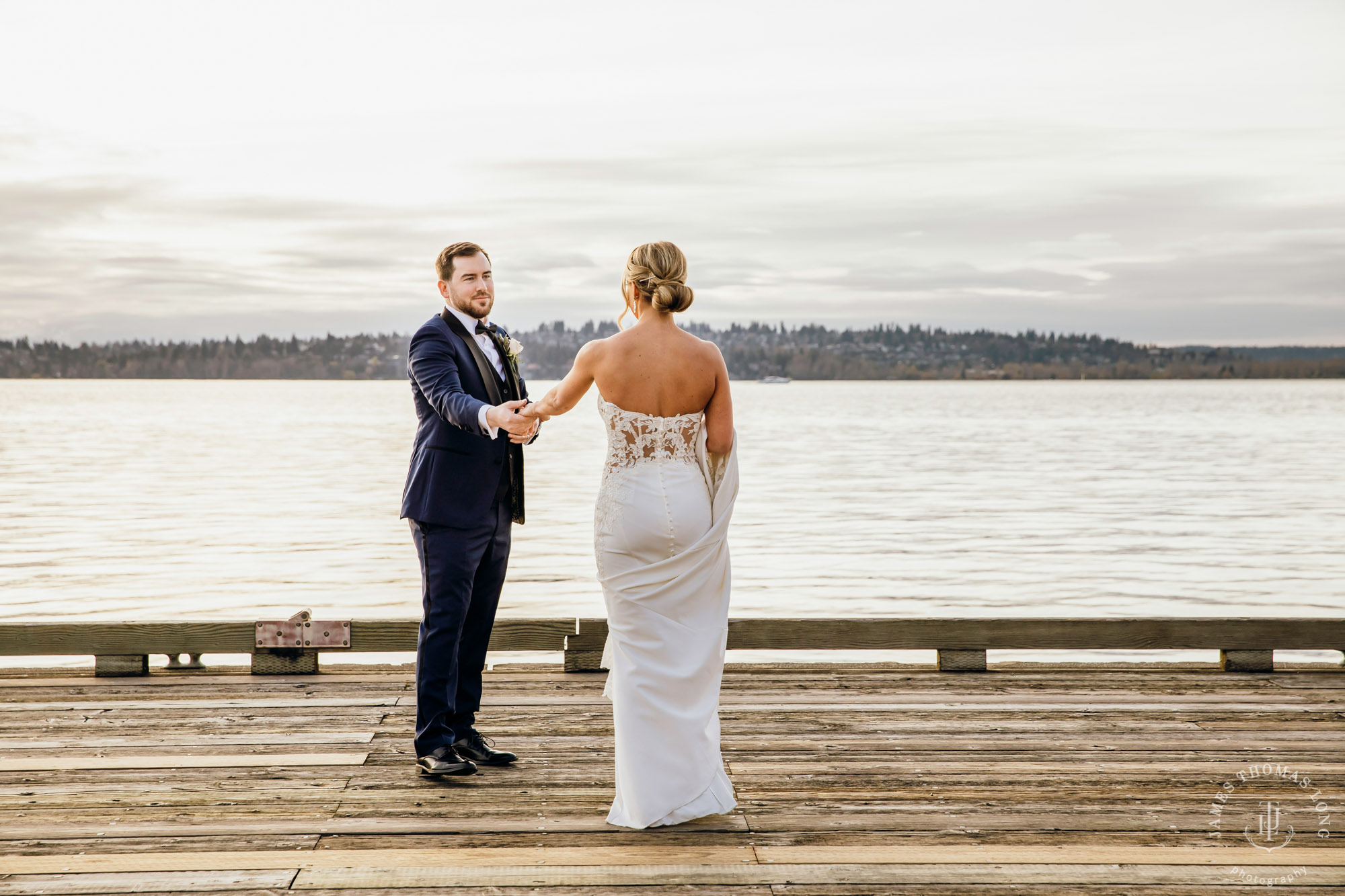 Woodmark Hotel Kirkland wedding by Seattle wedding photographer James Thomas Long Photography