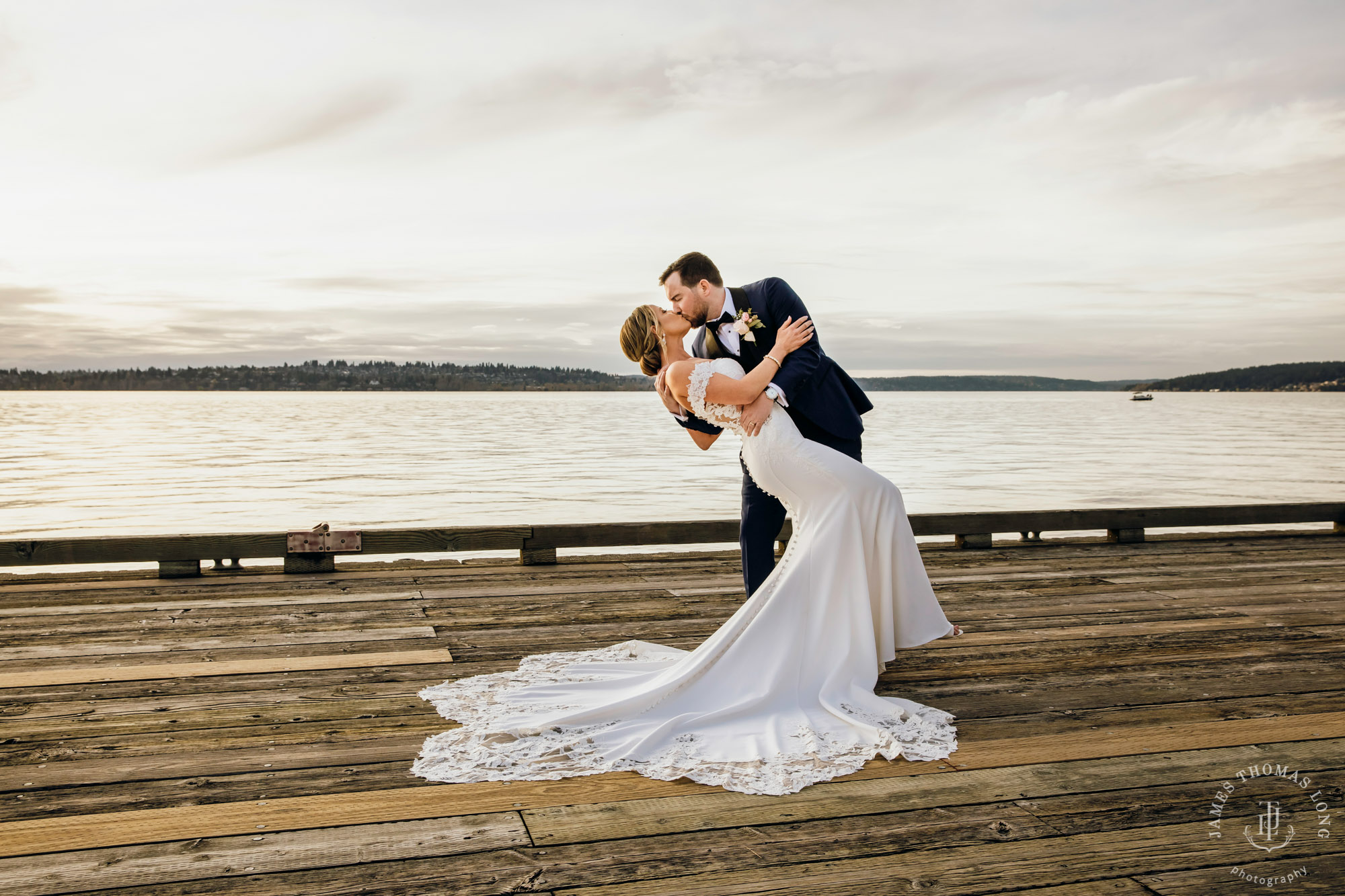 Woodmark Hotel Kirkland wedding by Seattle wedding photographer James Thomas Long Photography