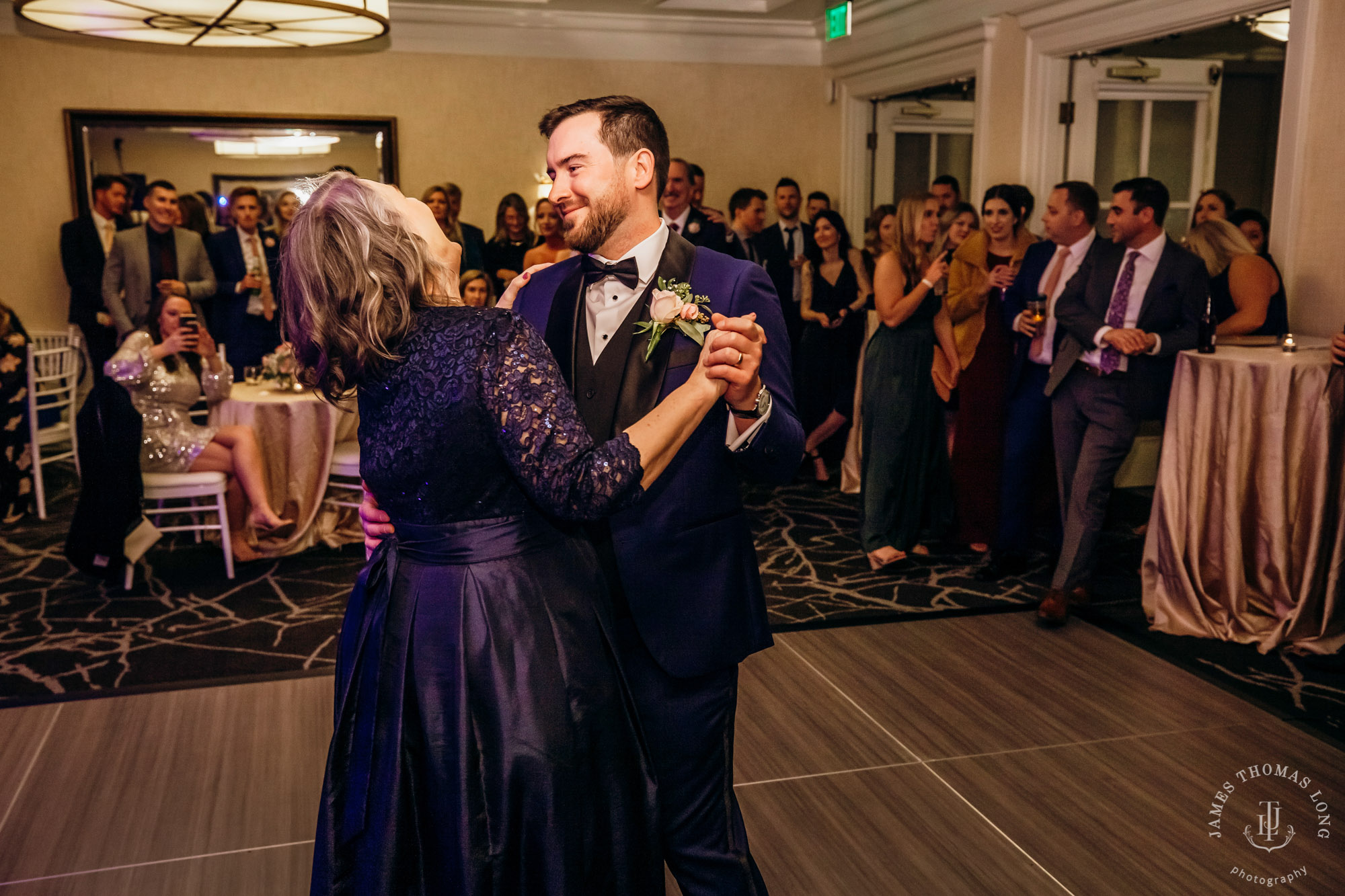 Woodmark Hotel Kirkland wedding by Seattle wedding photographer James Thomas Long Photography