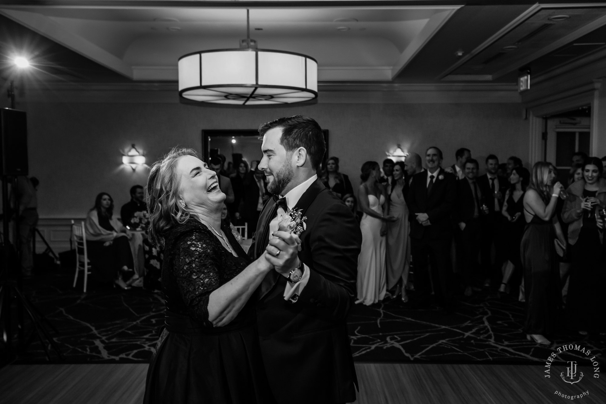 Woodmark Hotel Kirkland wedding by Seattle wedding photographer James Thomas Long Photography