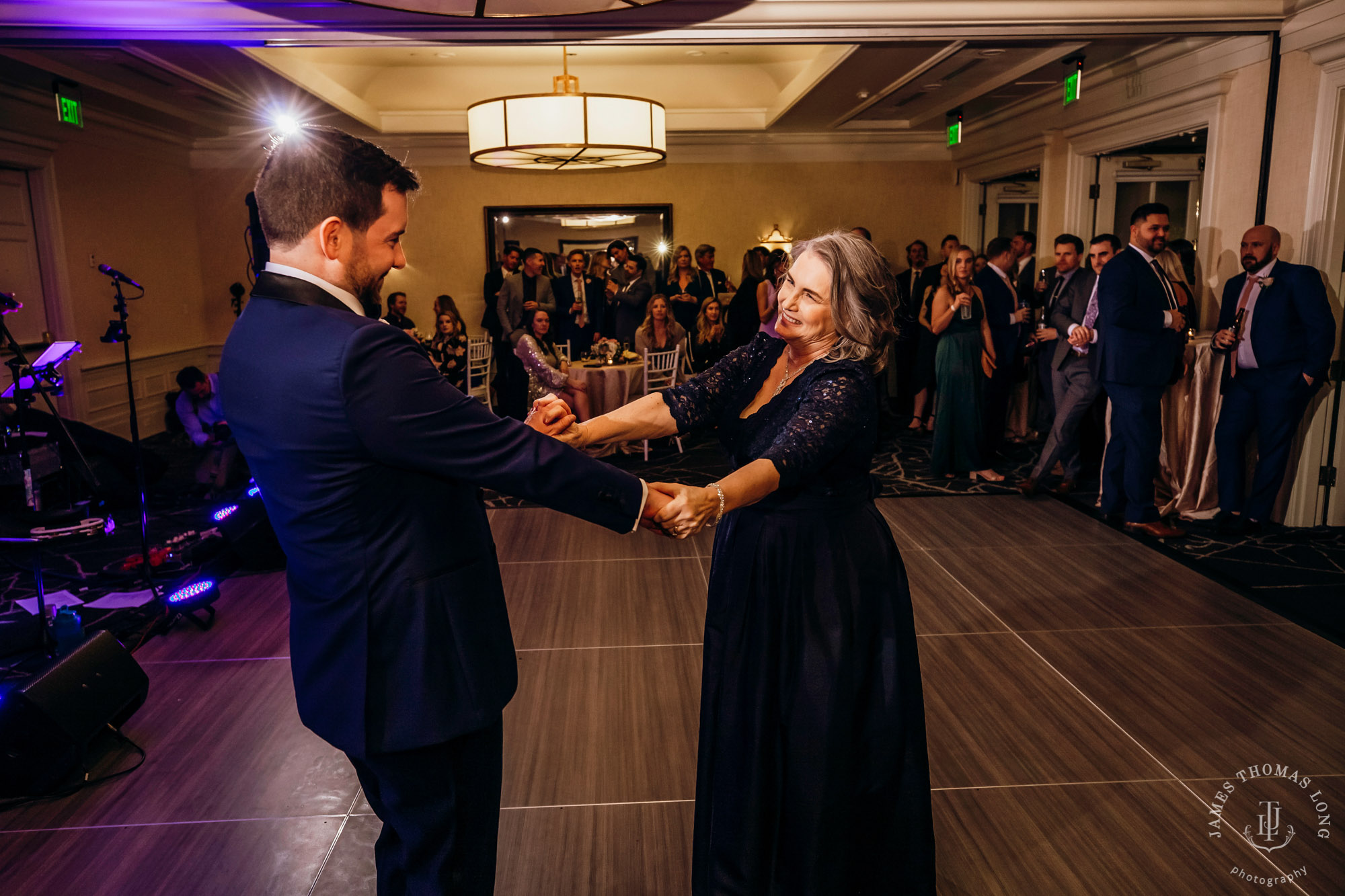 Woodmark Hotel Kirkland wedding by Seattle wedding photographer James Thomas Long Photography