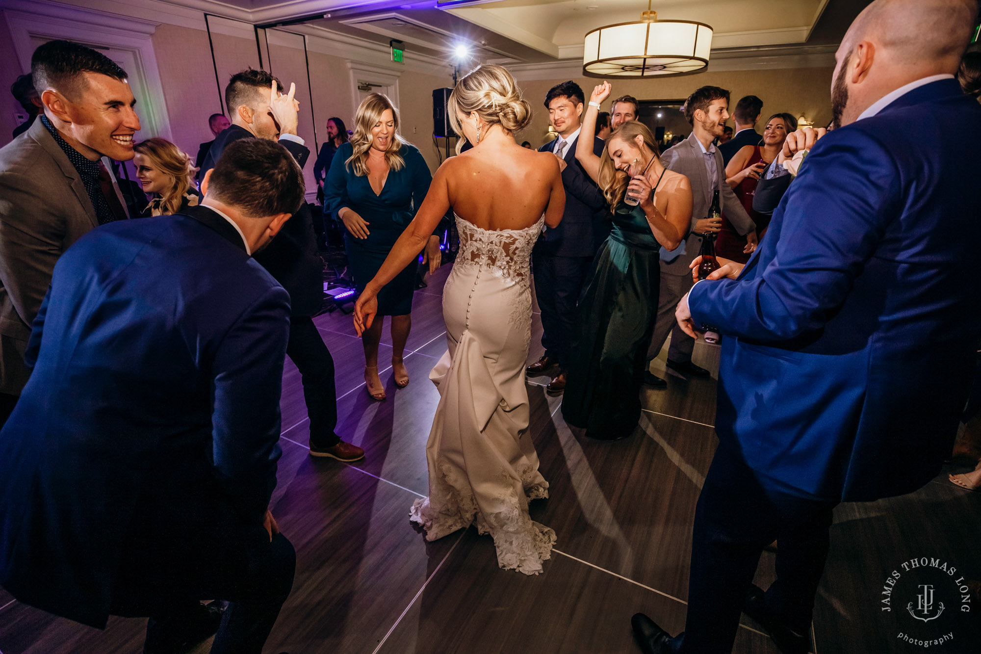 Woodmark Hotel Kirkland wedding by Seattle wedding photographer James Thomas Long Photography