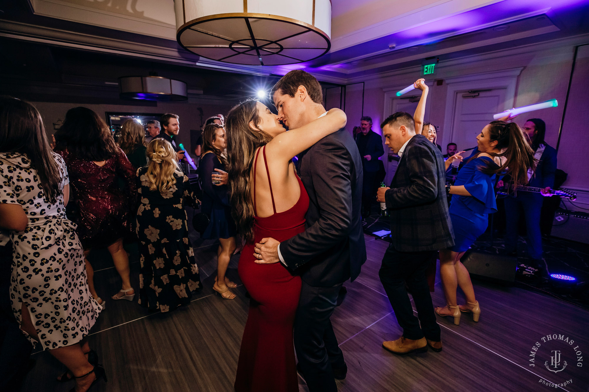 Woodmark Hotel Kirkland wedding by Seattle wedding photographer James Thomas Long Photography