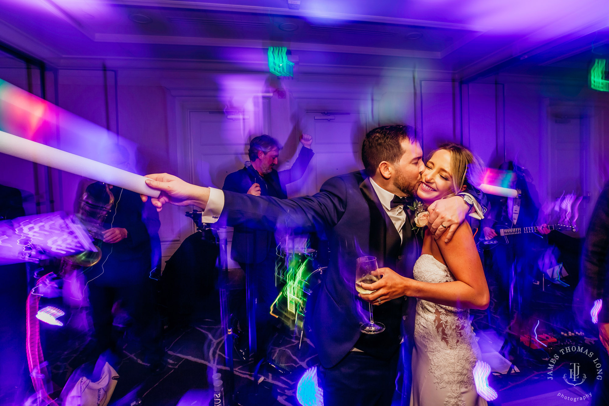 Woodmark Hotel Kirkland wedding by Seattle wedding photographer James Thomas Long Photography