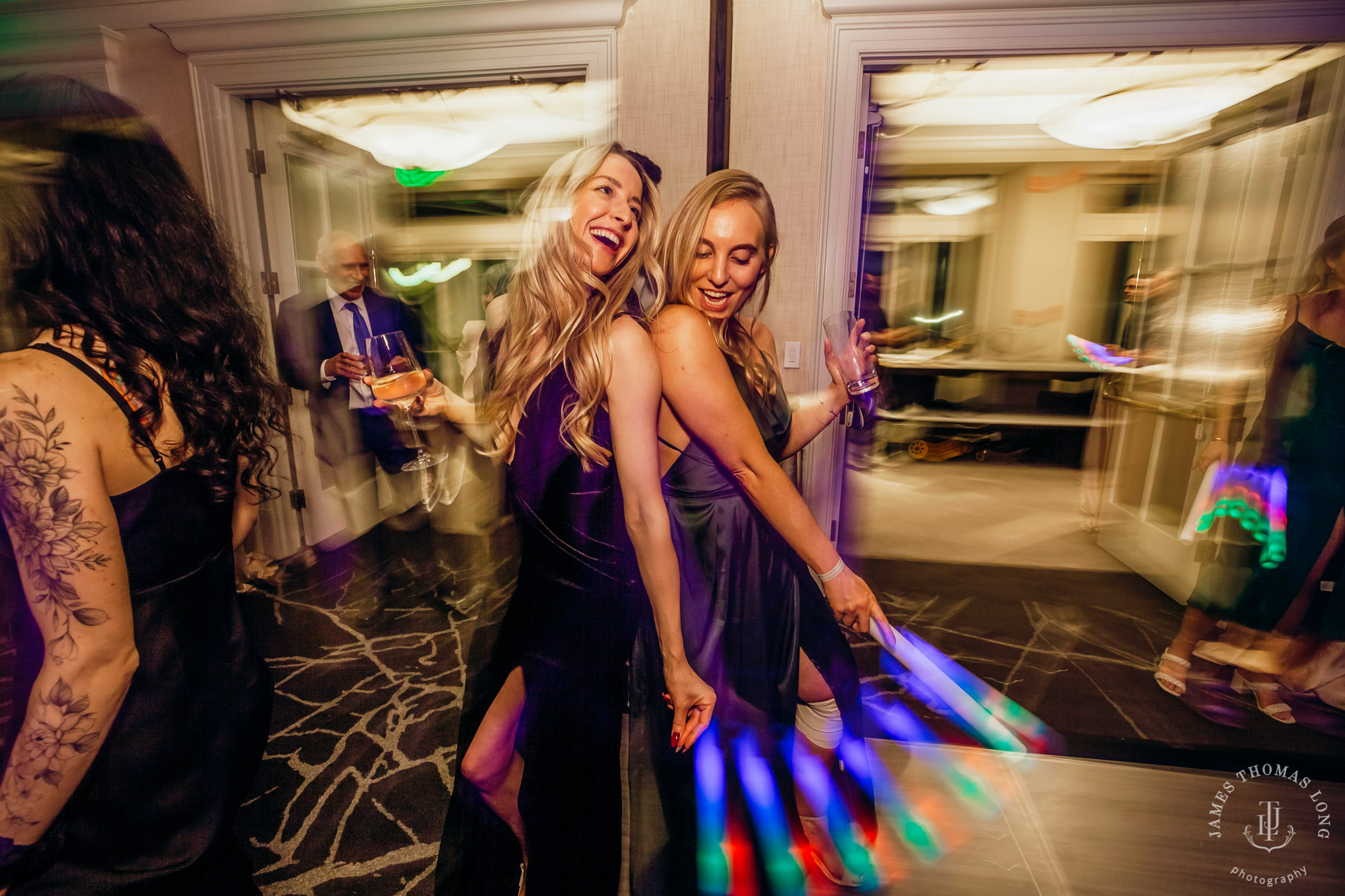 Woodmark Hotel Kirkland wedding by Seattle wedding photographer James Thomas Long Photography