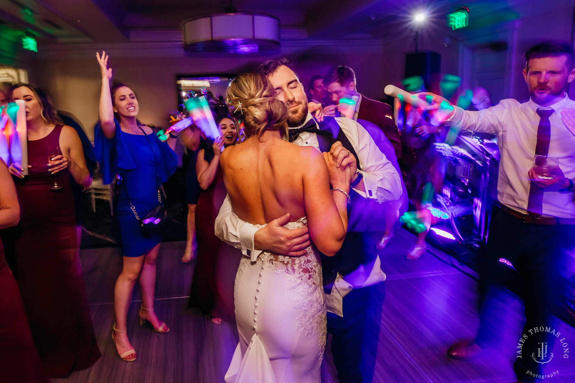 Woodmark Hotel Kirkland wedding by Seattle wedding photographer James Thomas Long Photography