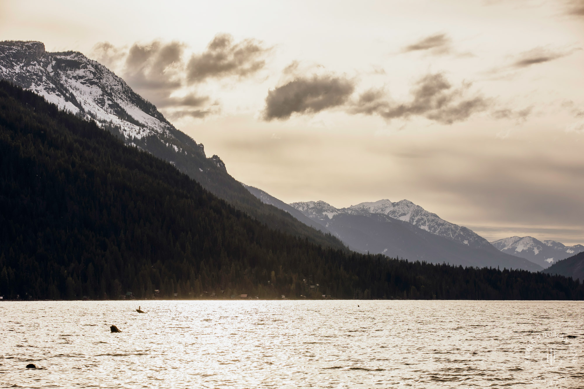 Seattle Cascade Mountain adventure engagement session by Seattle adventure elopement photographer James Thomas Long Photography