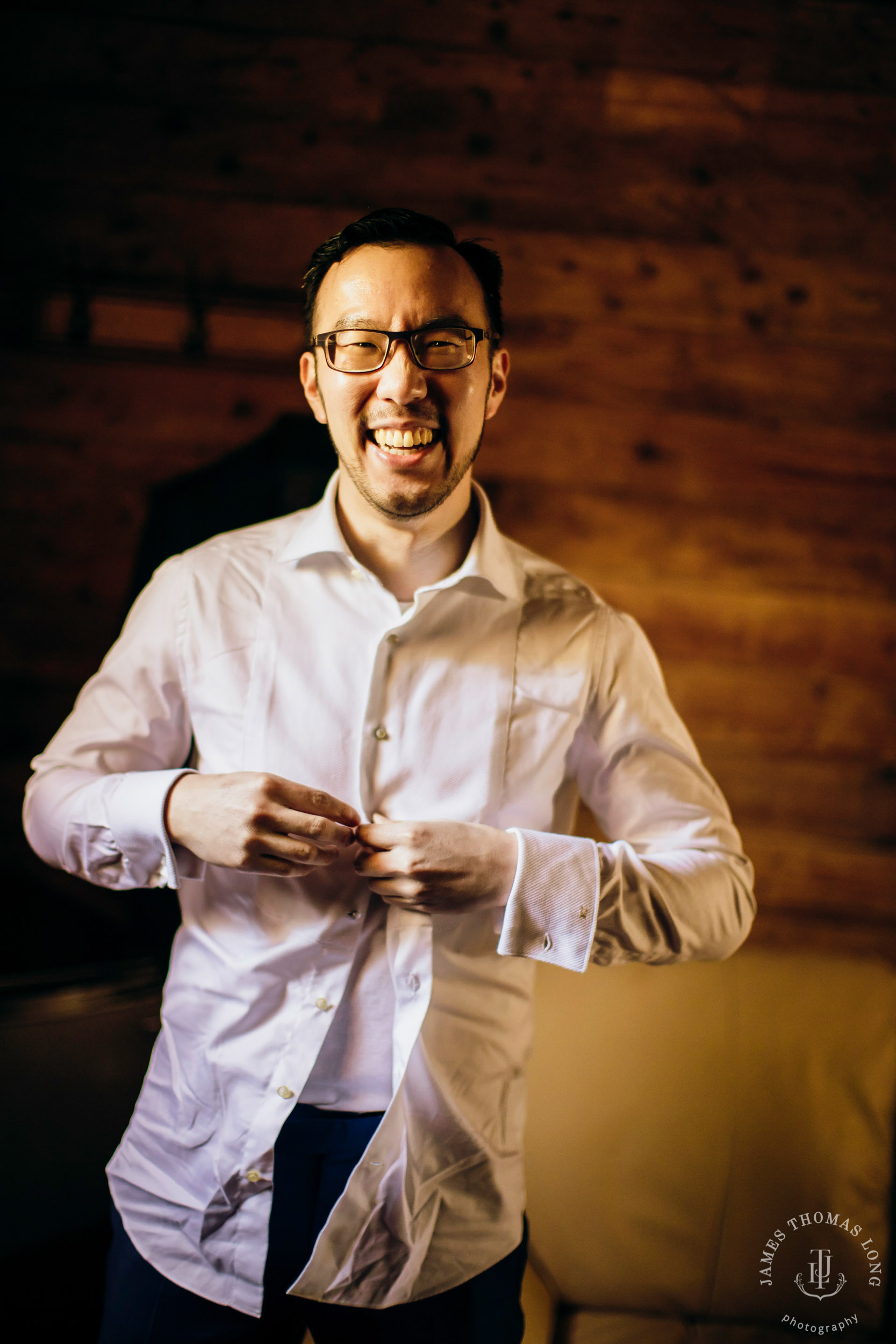 The Barn at Holly Farm Bothell wedding by Seattle wedding photographer James Thomas Long Photography