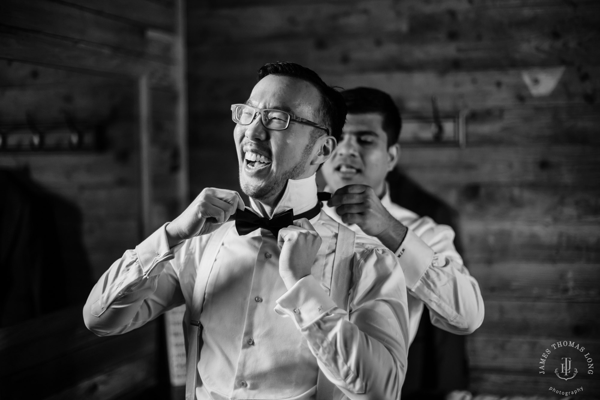 The Barn at Holly Farm Bothell wedding by Seattle wedding photographer James Thomas Long Photography