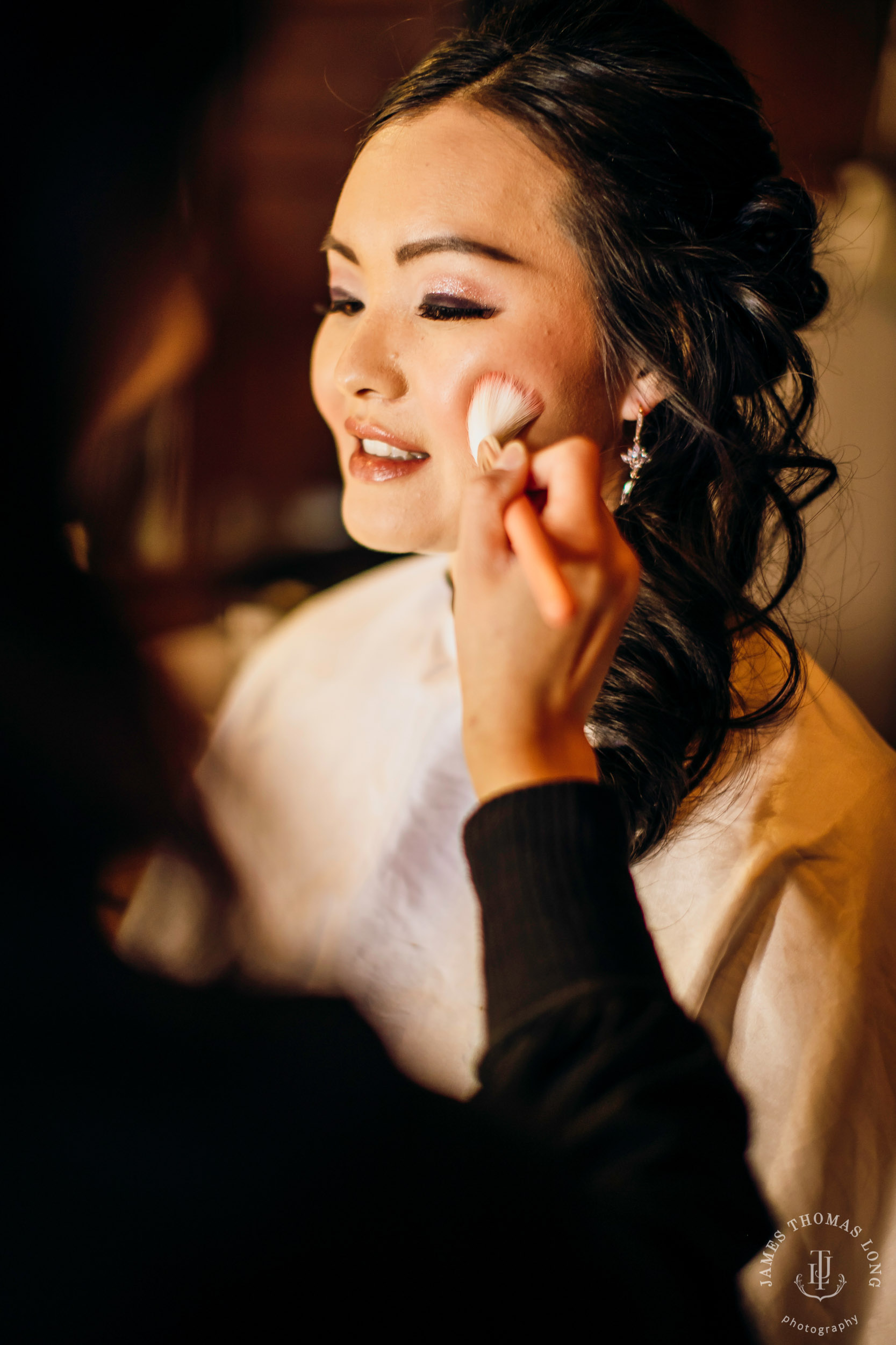 The Barn at Holly Farm Bothell wedding by Seattle wedding photographer James Thomas Long Photography