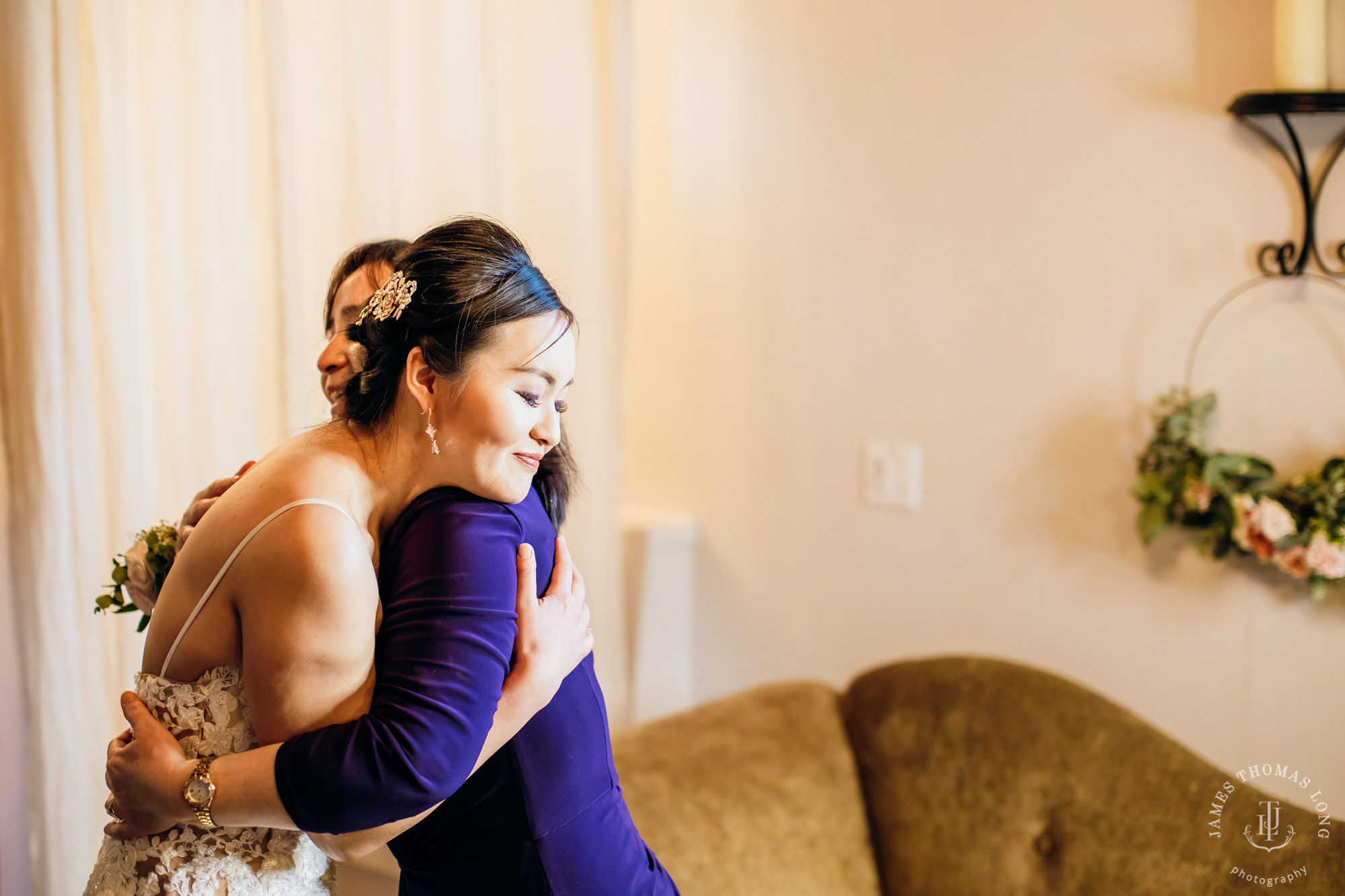 The Barn at Holly Farm Bothell wedding by Seattle wedding photographer James Thomas Long Photography