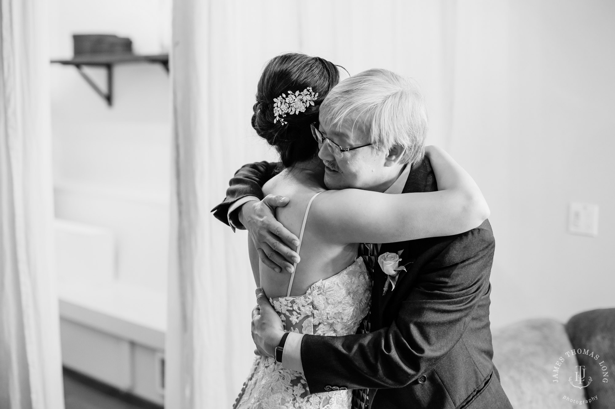 The Barn at Holly Farm Bothell wedding by Seattle wedding photographer James Thomas Long Photography