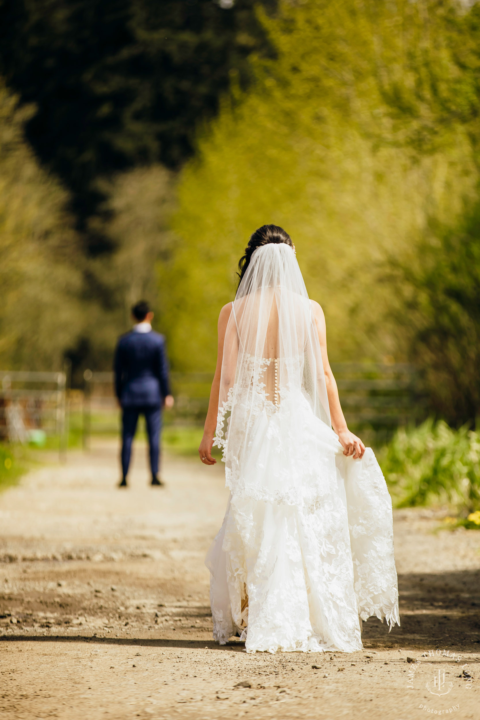 The Barn at Holly Farm Bothell wedding by Seattle wedding photographer James Thomas Long Photography