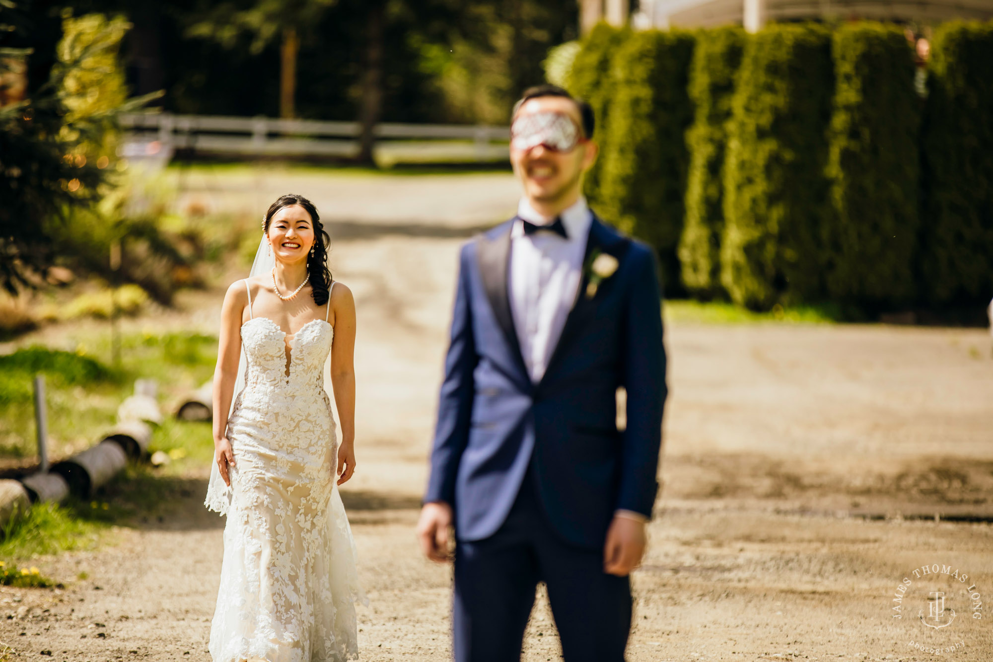 The Barn at Holly Farm Bothell wedding by Seattle wedding photographer James Thomas Long Photography