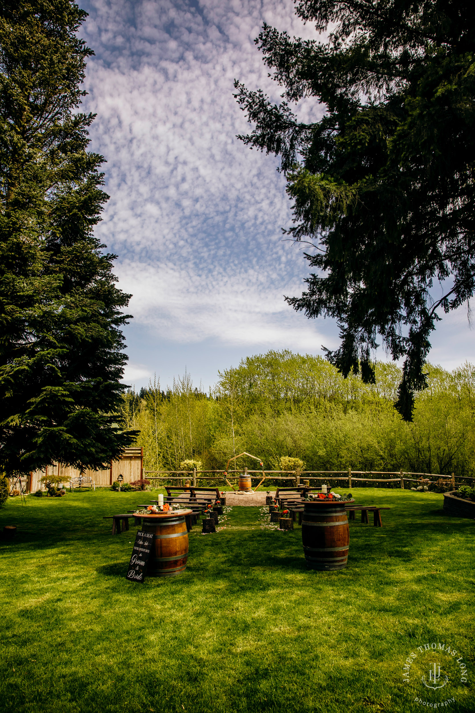 The Barn at Holly Farm Bothell wedding by Seattle wedding photographer James Thomas Long Photography