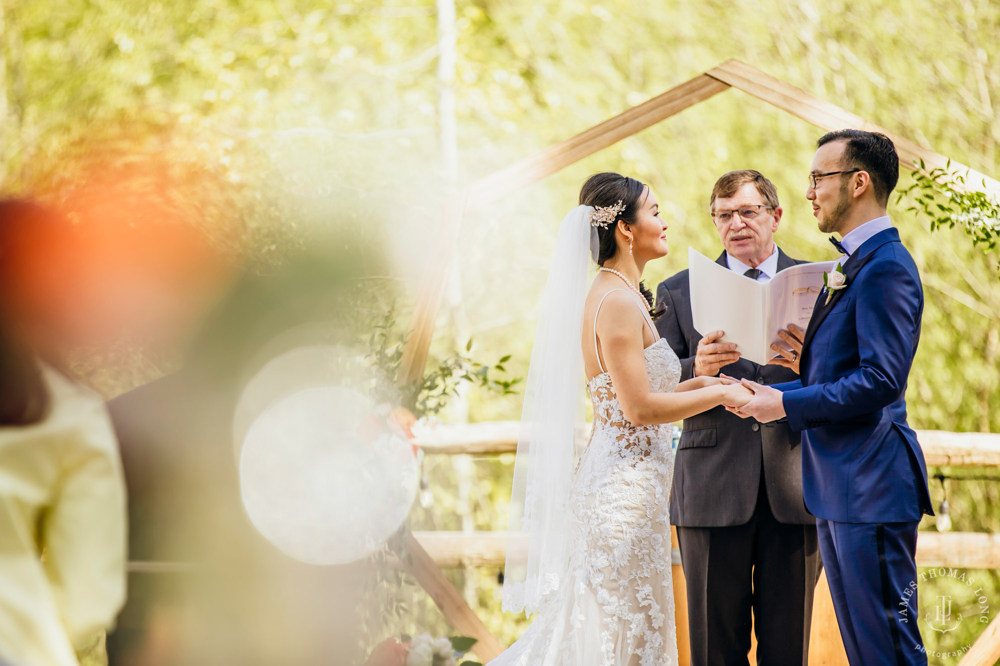 The Barn at Holly Farm Bothell wedding by Seattle wedding photographer James Thomas Long Photography