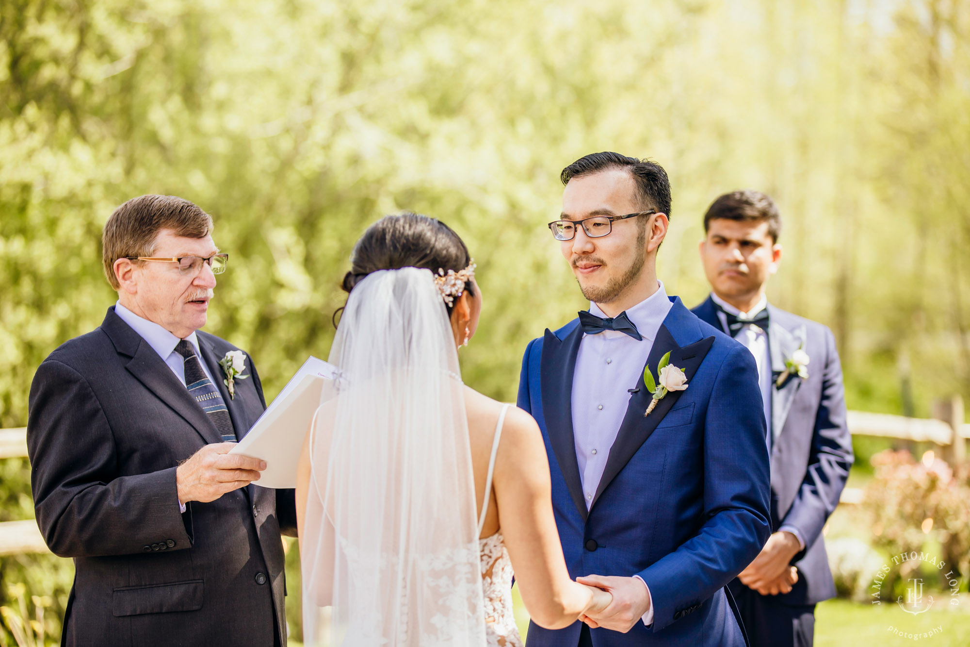 The Barn at Holly Farm Bothell wedding by Seattle wedding photographer James Thomas Long Photography