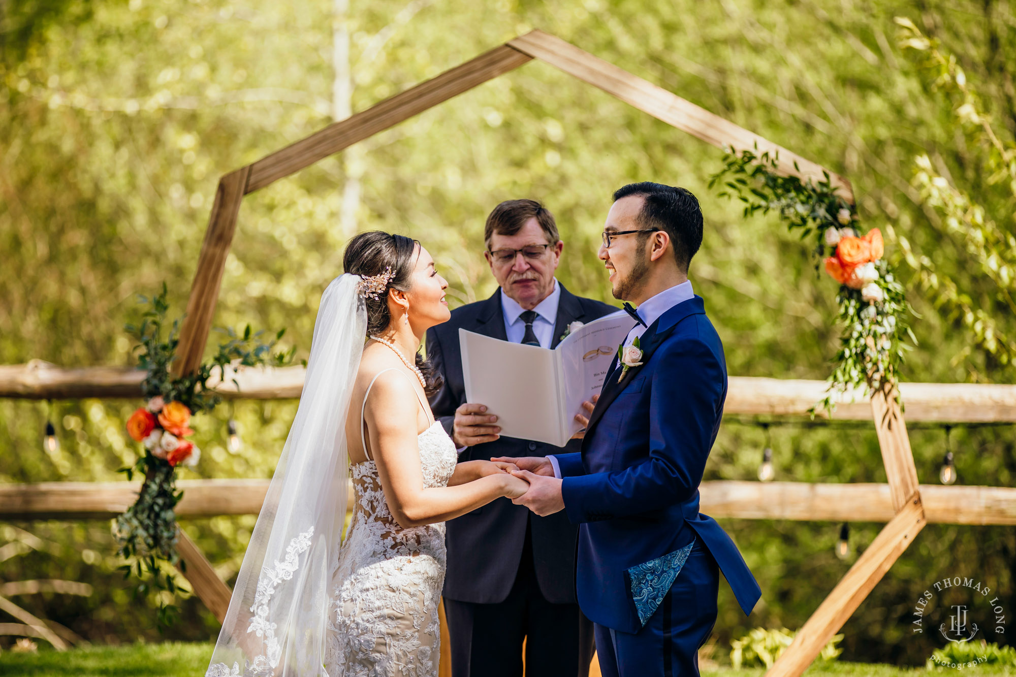 The Barn at Holly Farm Bothell wedding by Seattle wedding photographer James Thomas Long Photography