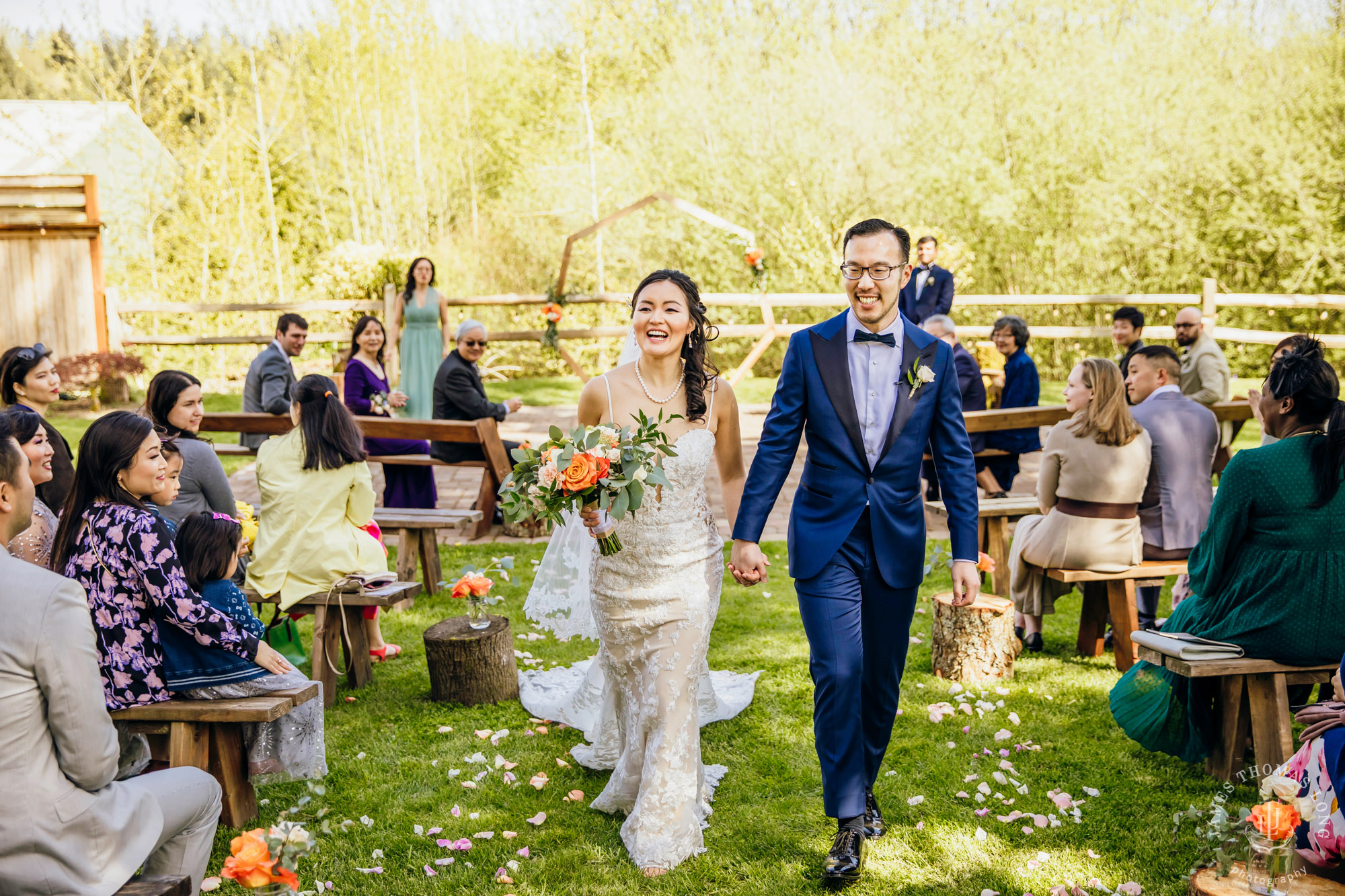 The Barn at Holly Farm Bothell wedding by Seattle wedding photographer James Thomas Long Photography