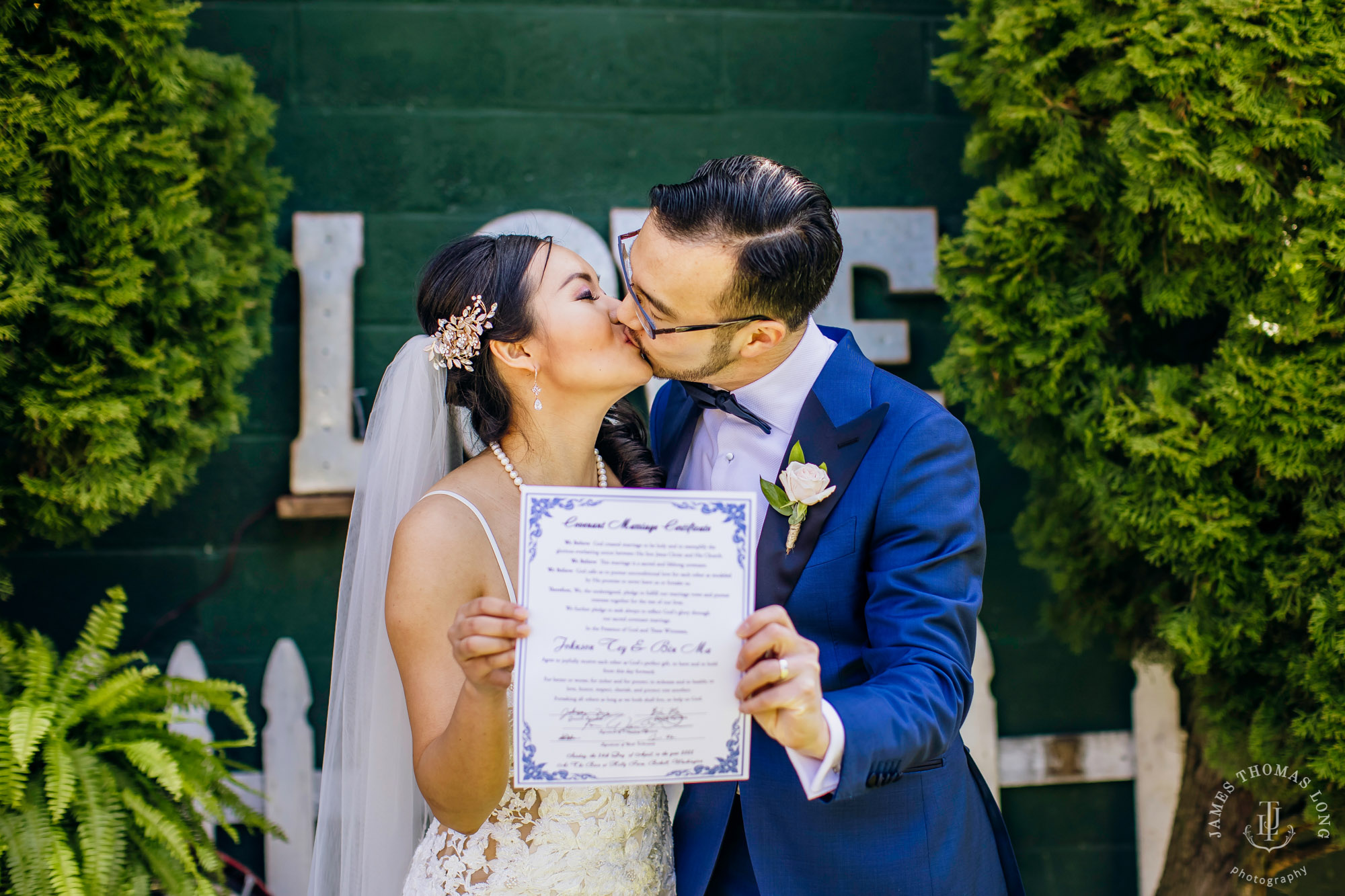 The Barn at Holly Farm Bothell wedding by Seattle wedding photographer James Thomas Long Photography