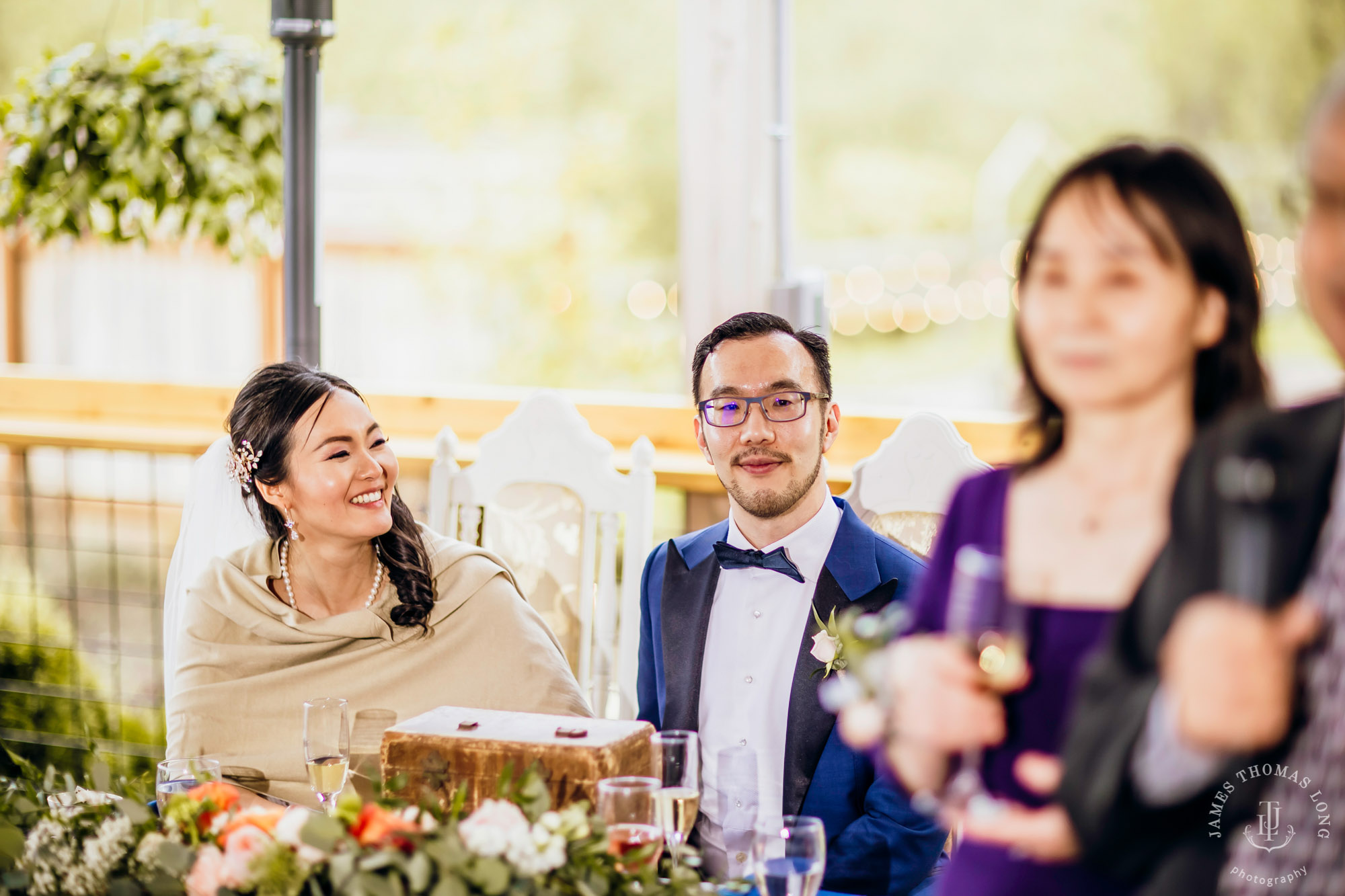 The Barn at Holly Farm Bothell wedding by Seattle wedding photographer James Thomas Long Photography