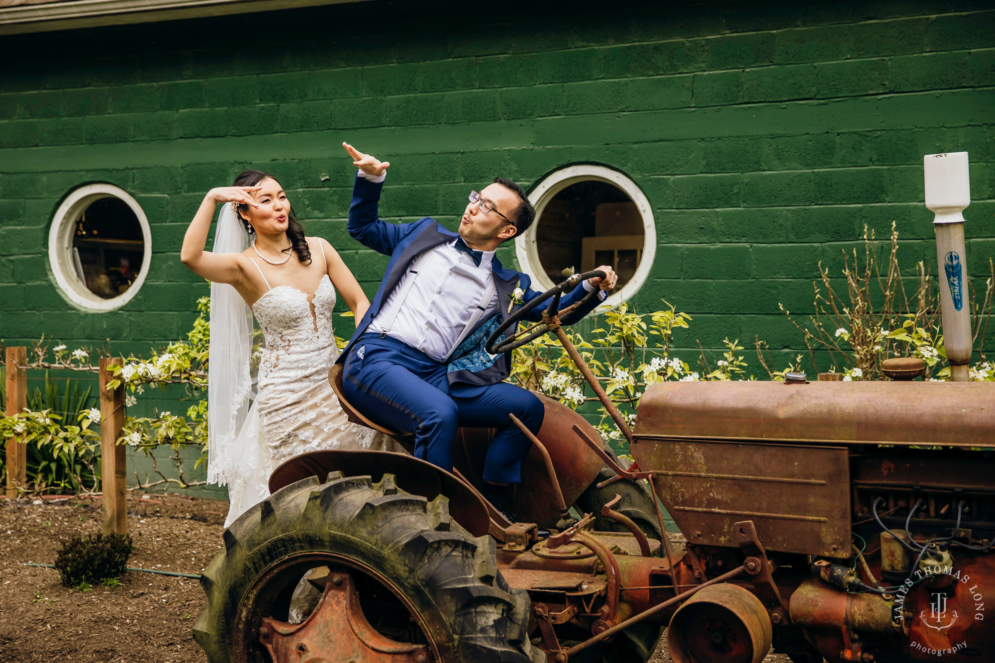 The Barn at Holly Farm Bothell wedding by Seattle wedding photographer James Thomas Long Photography